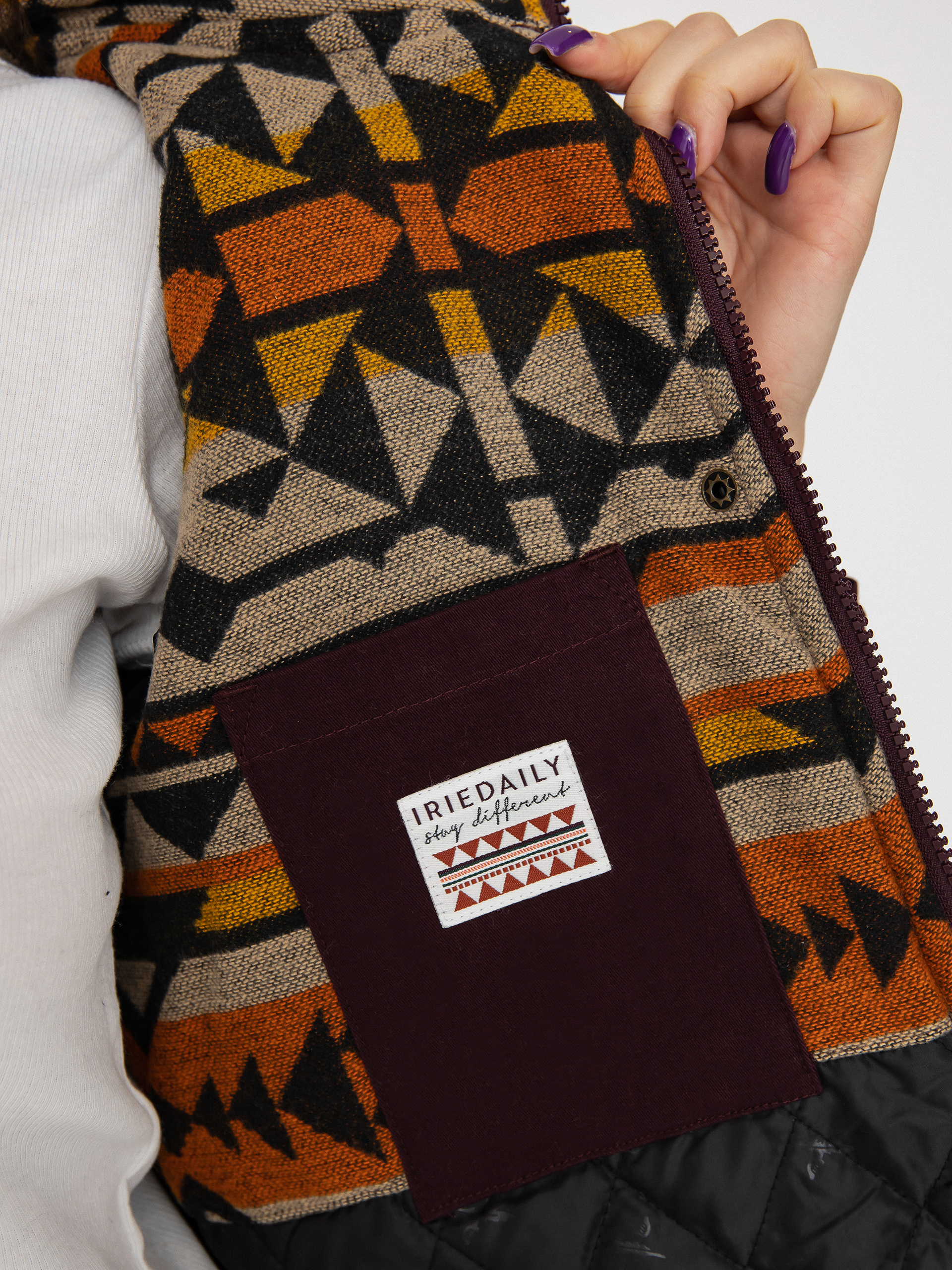 Kurtka Iriedaily Koerte Sherpa Parka Wmn (nightfall)