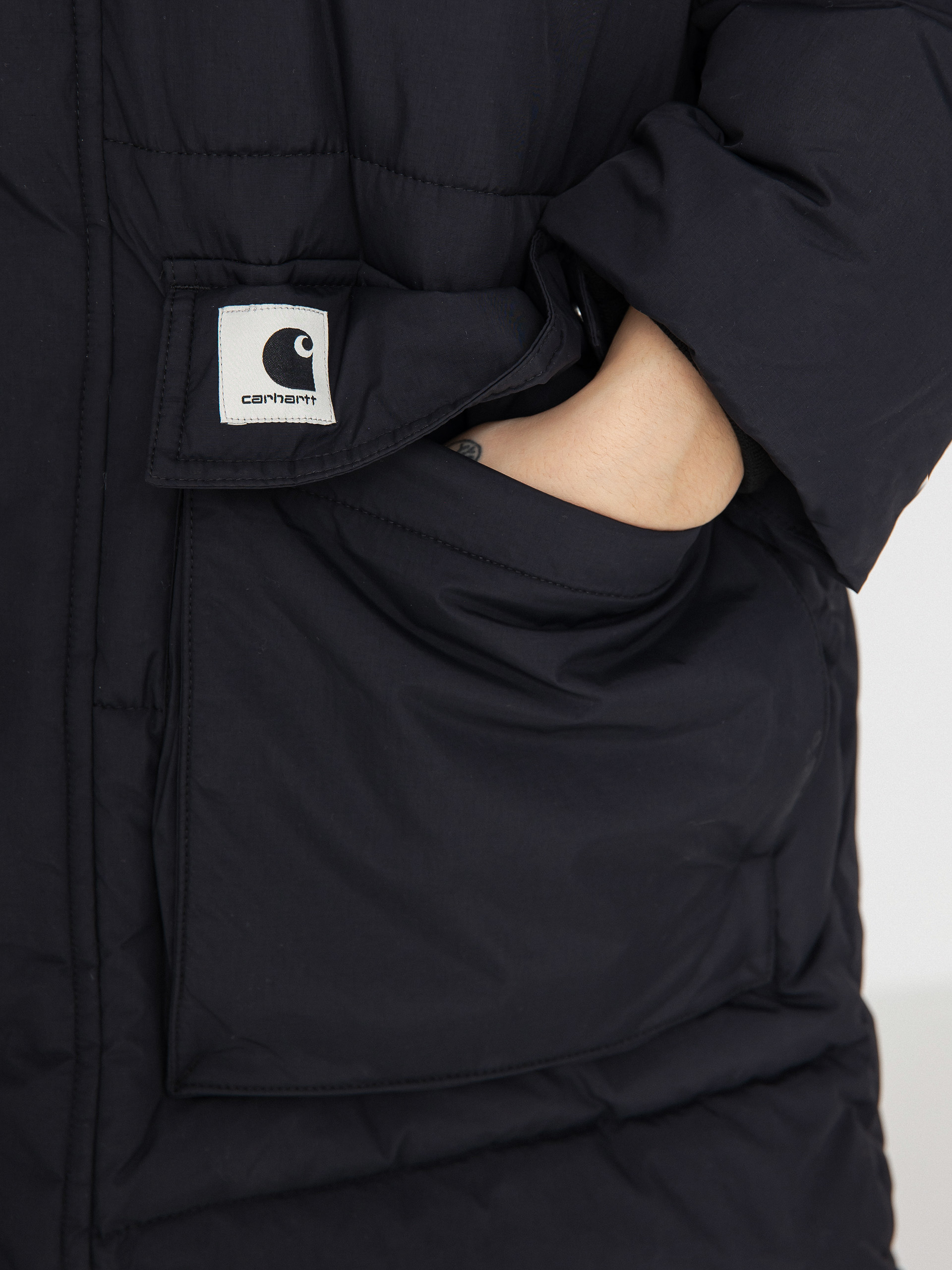 Kurtka Carhartt WIP Erie Coat Wmn (black)