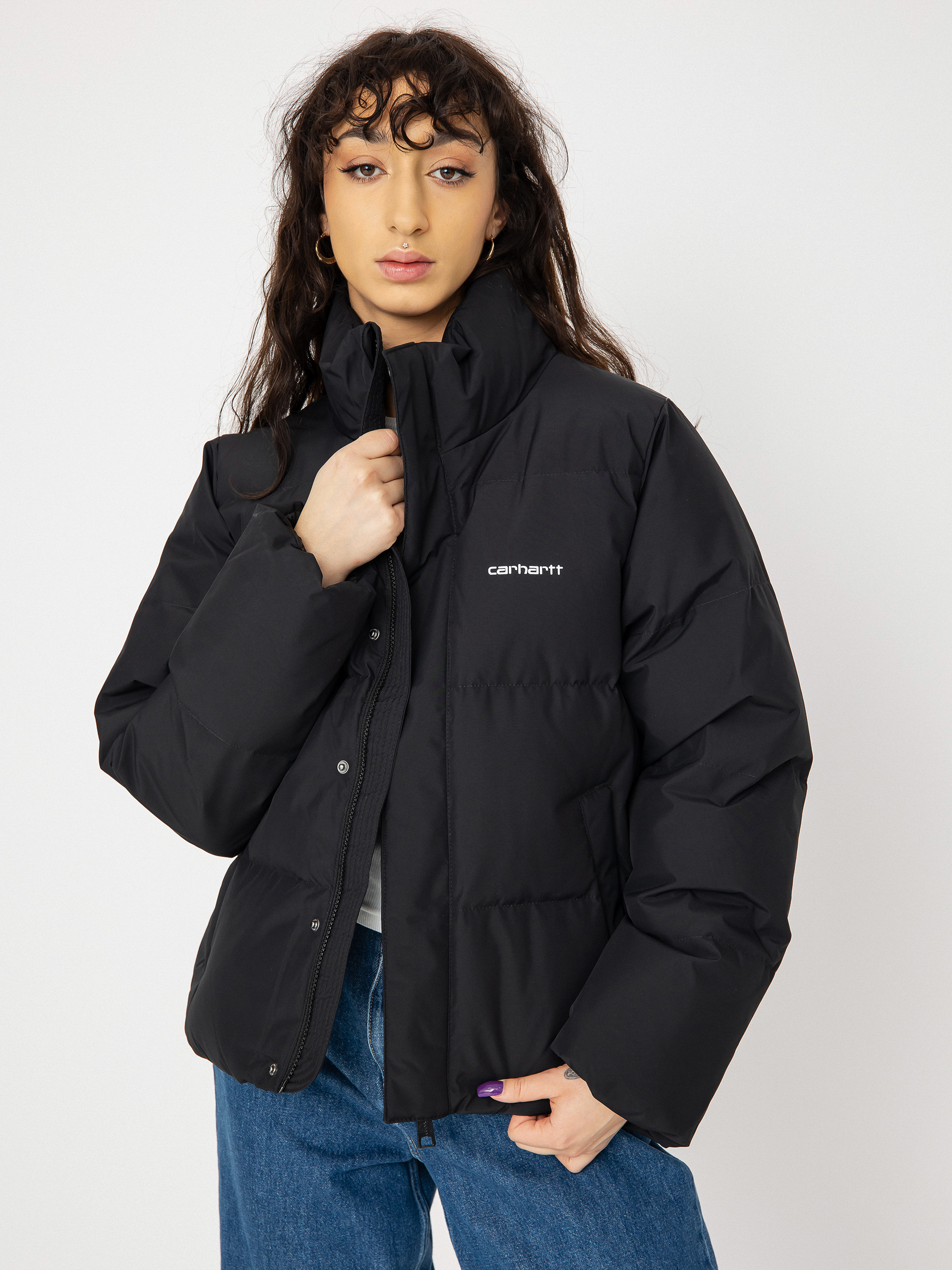 Kurtka Carhartt WIP Yanie Wmn (black/white)