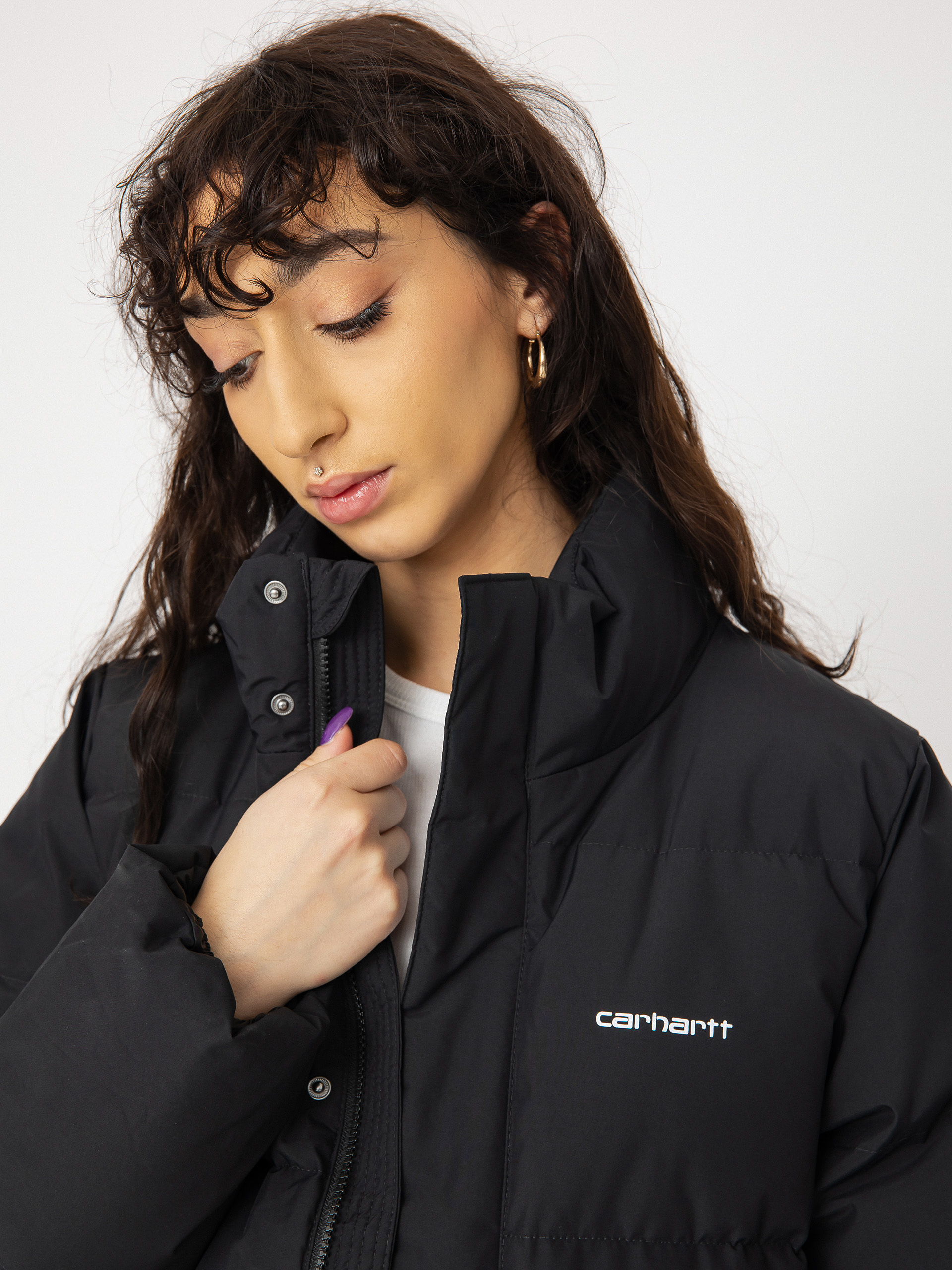 Kurtka Carhartt WIP Yanie Wmn (black/white)
