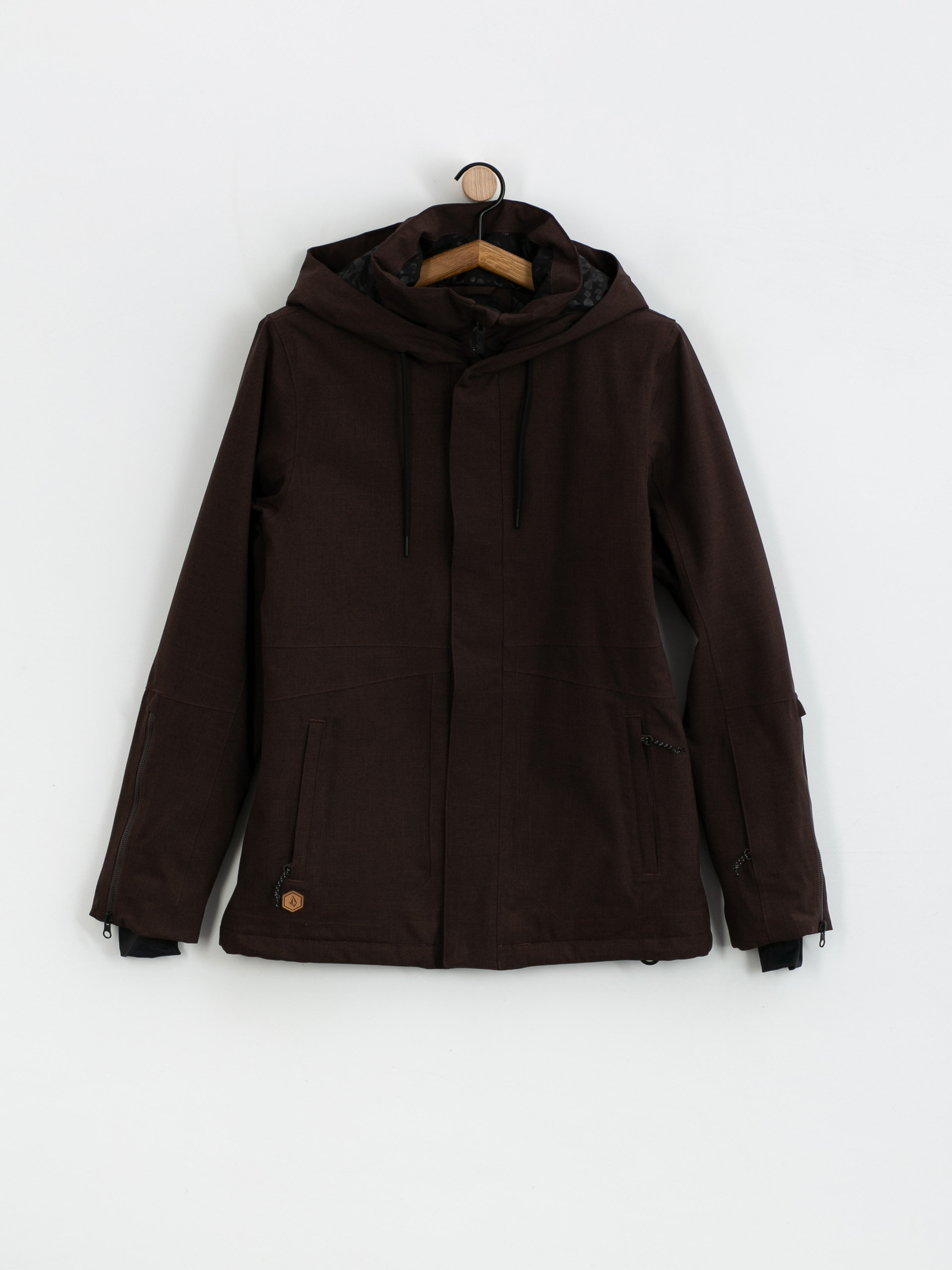 Damska Kurtka snowboardowa Volcom Sherwin Ins (black plum)