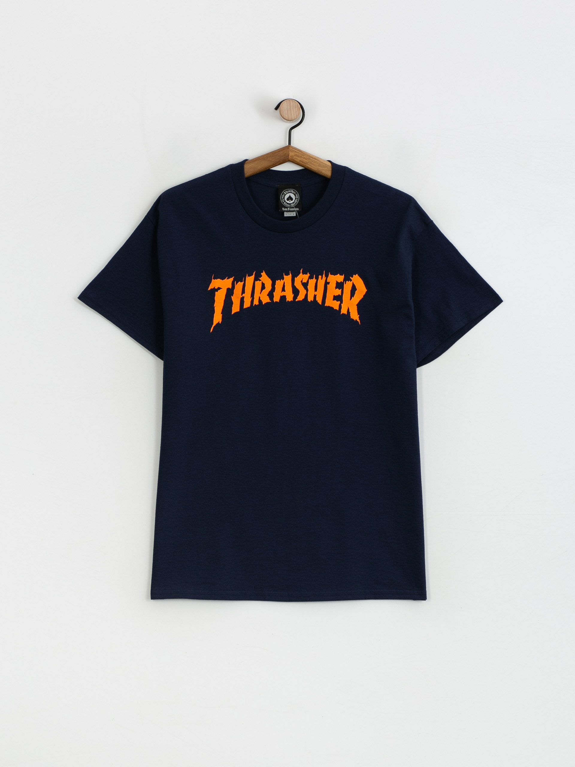 T-shirt Thrasher Burn It Down (navy)