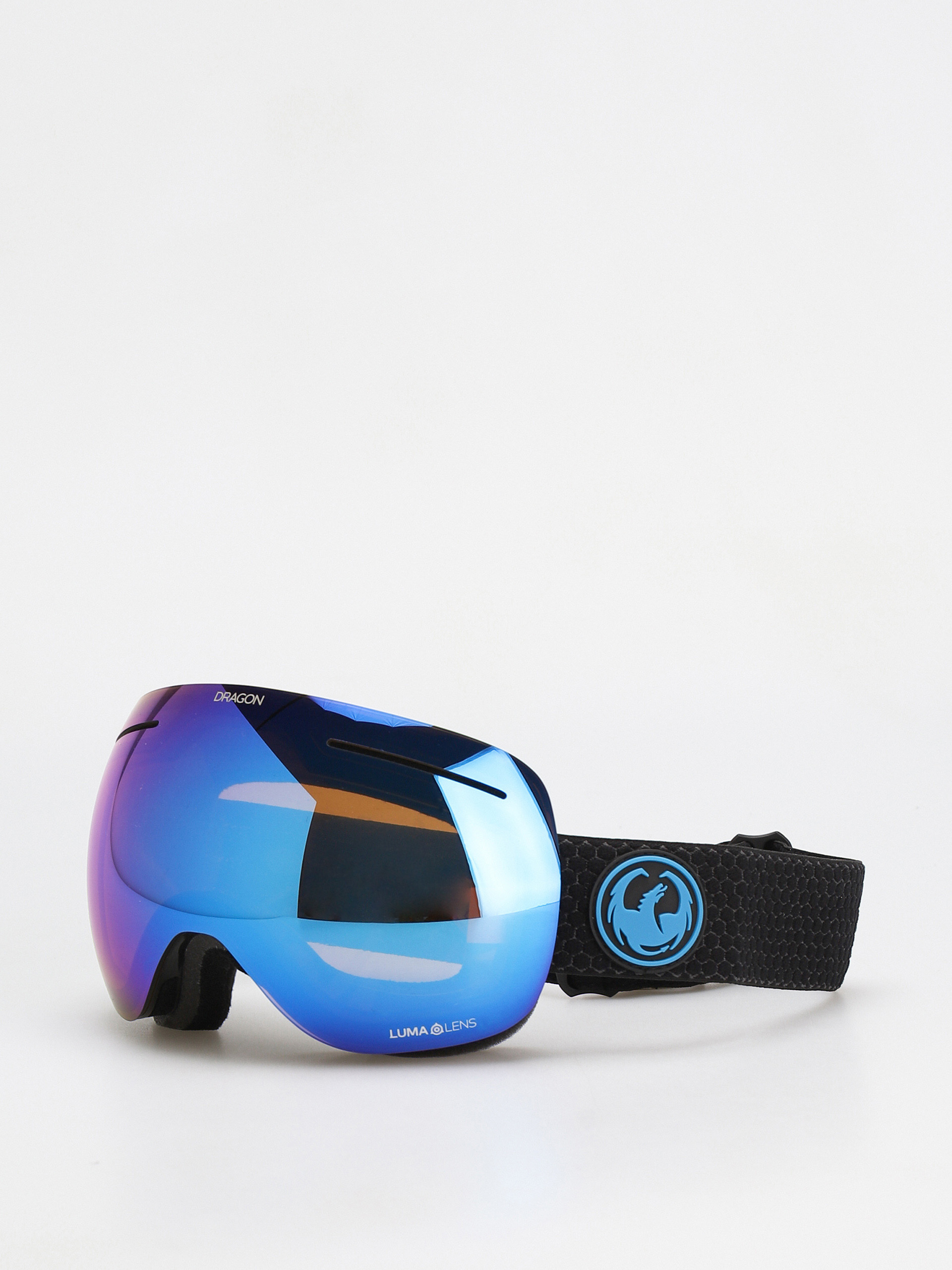 Gogle Dragon X1 (splitblue/lumalens blue ion/lumalens amber)