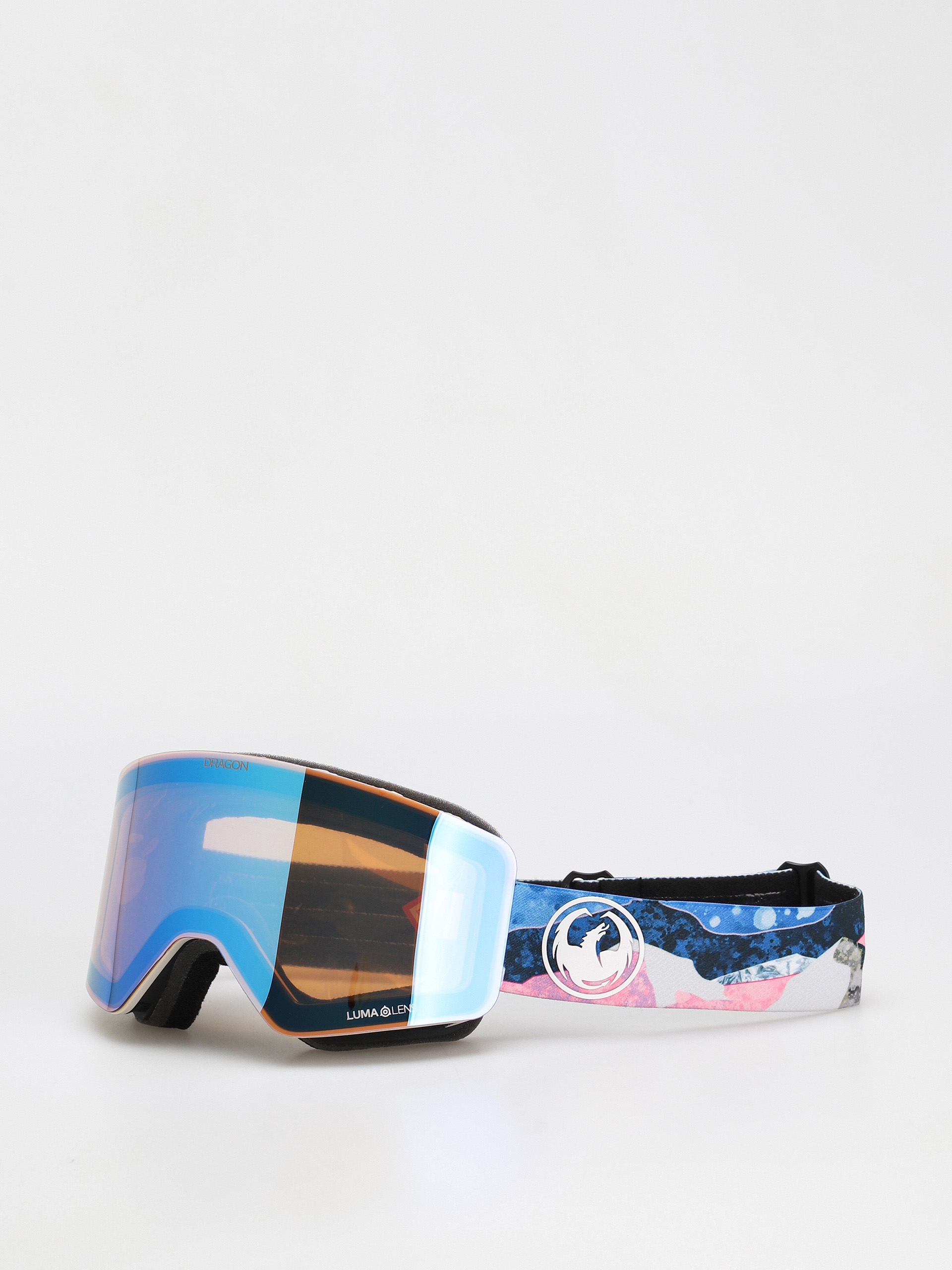 Gogle Dragon R1 OTG (mtnbliss/lumalens flash blue/lumalens dark smoke)