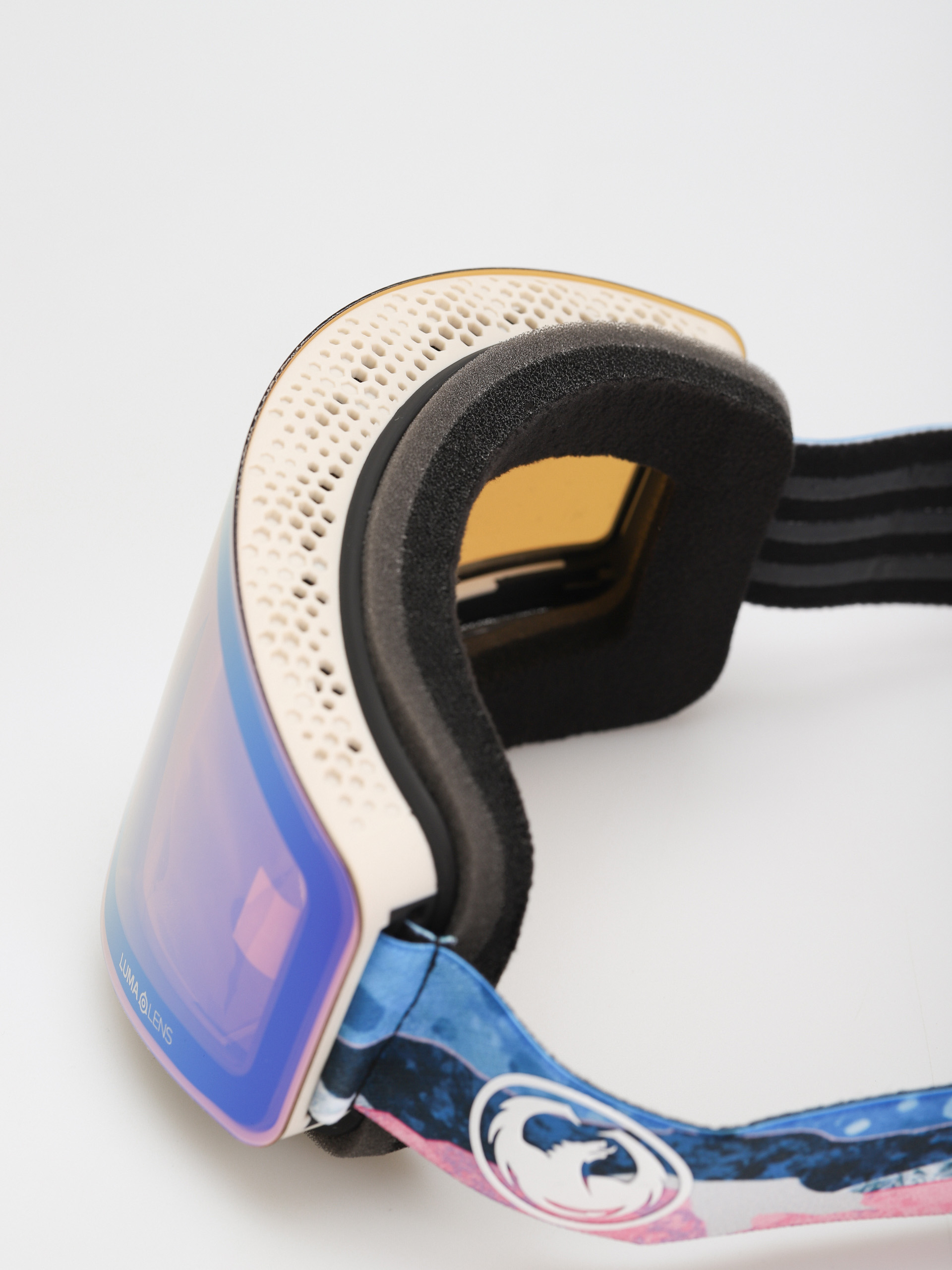 Gogle Dragon R1 OTG (mtnbliss/lumalens flash blue/lumalens dark smoke)