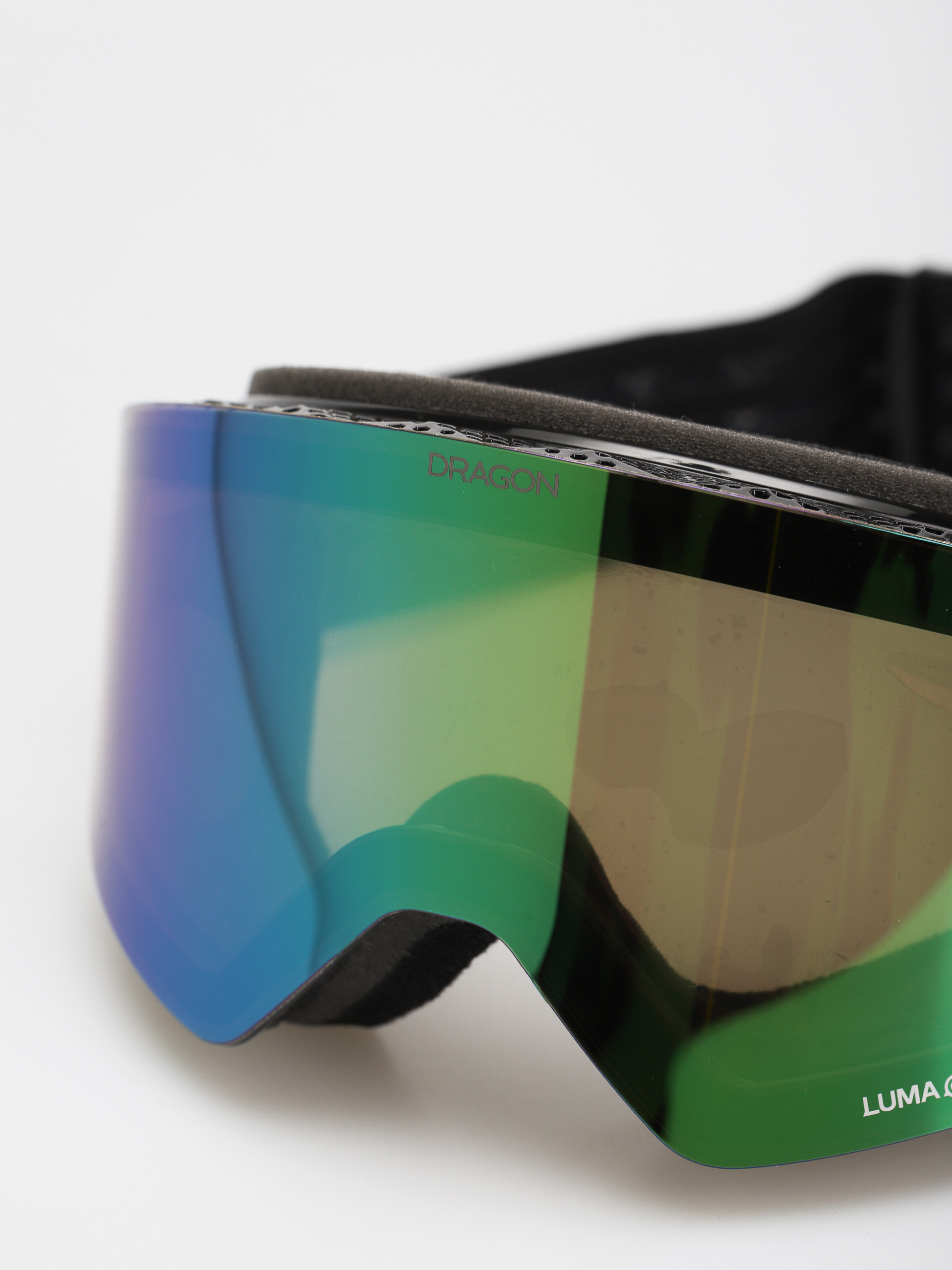 Gogle Dragon R1 OTG - wielobarwny (split/lumalens green ion