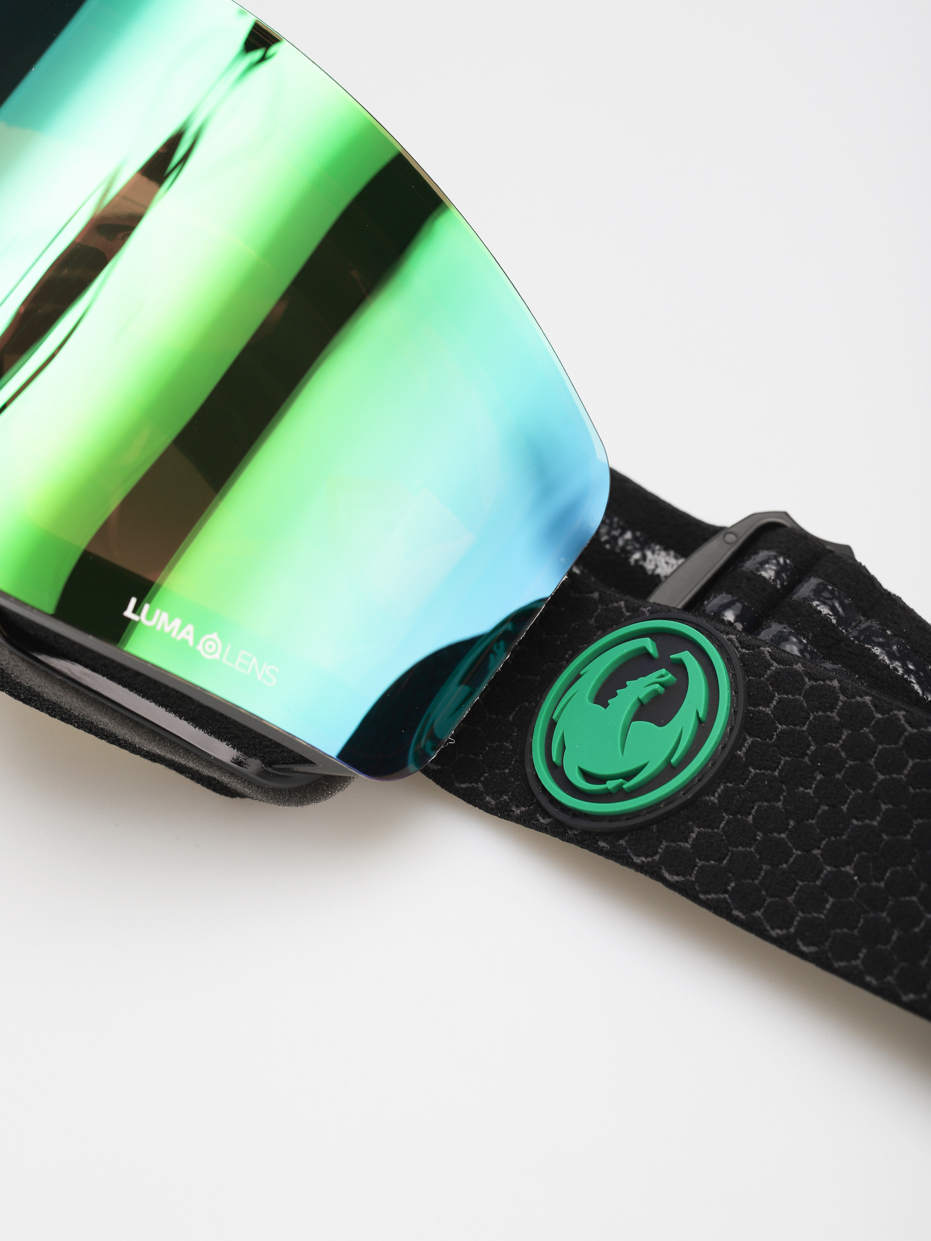 Gogle Dragon R1 OTG (split/lumalens green ion/lumalens amber)