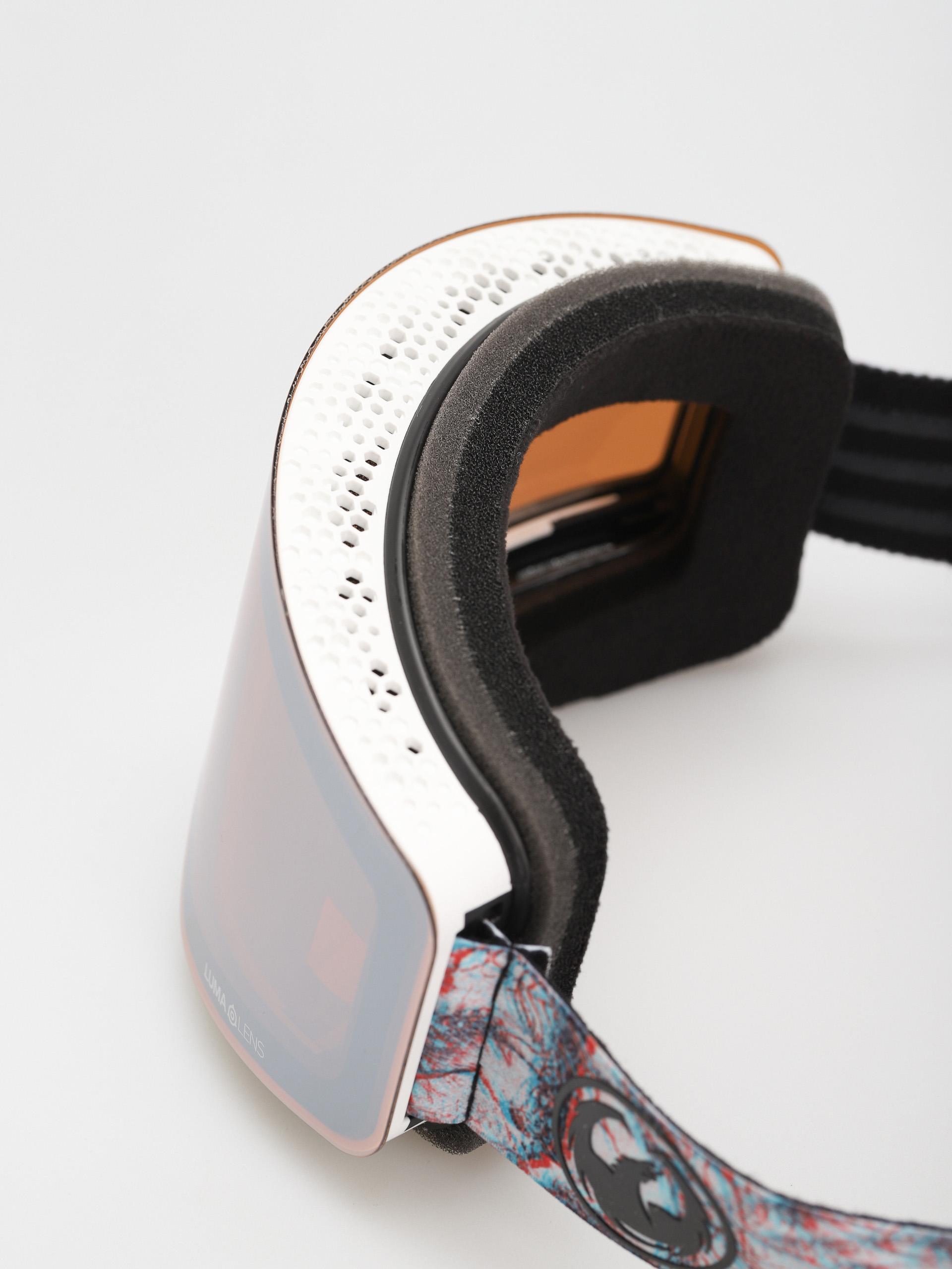 Gogle Dragon R1 OTG (aberrat ion/lumalens silver ion/light yellow)