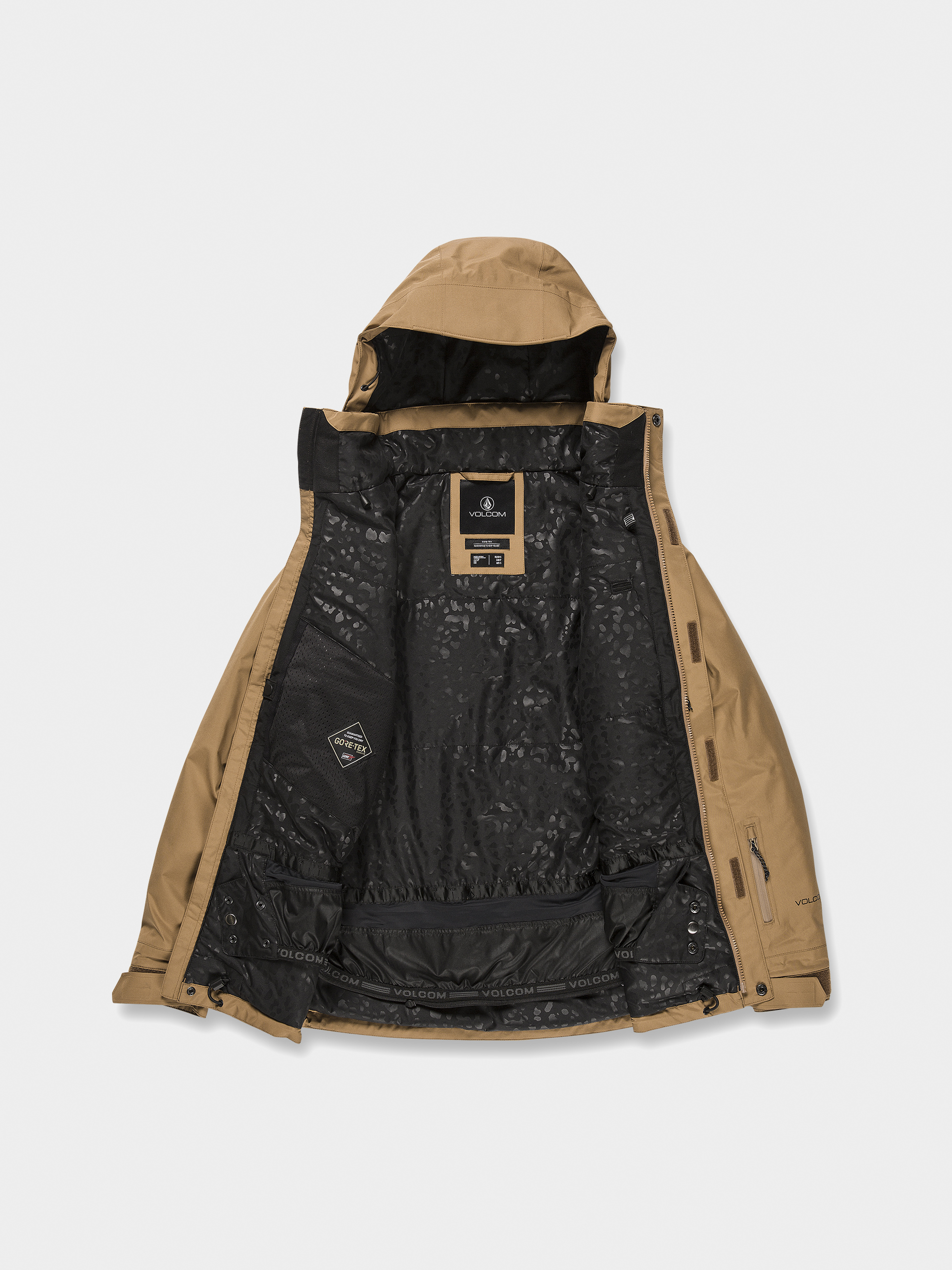 Damska Kurtka snowboardowa Volcom Ell Ins Gore Tex (caramel)