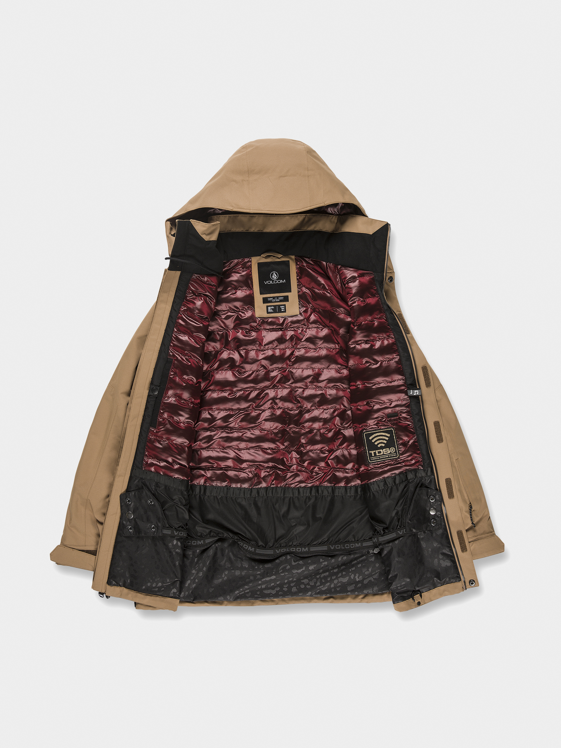 Damska Kurtka snowboardowa Volcom Paxson 2L Tds Inf Parka (caramel)