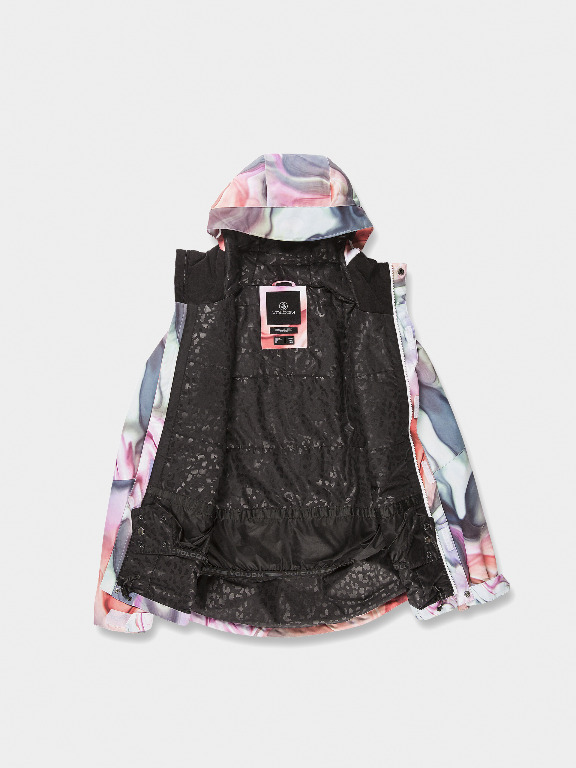 Damska Kurtka snowboardowa Volcom Bolt Ins (nebula print)