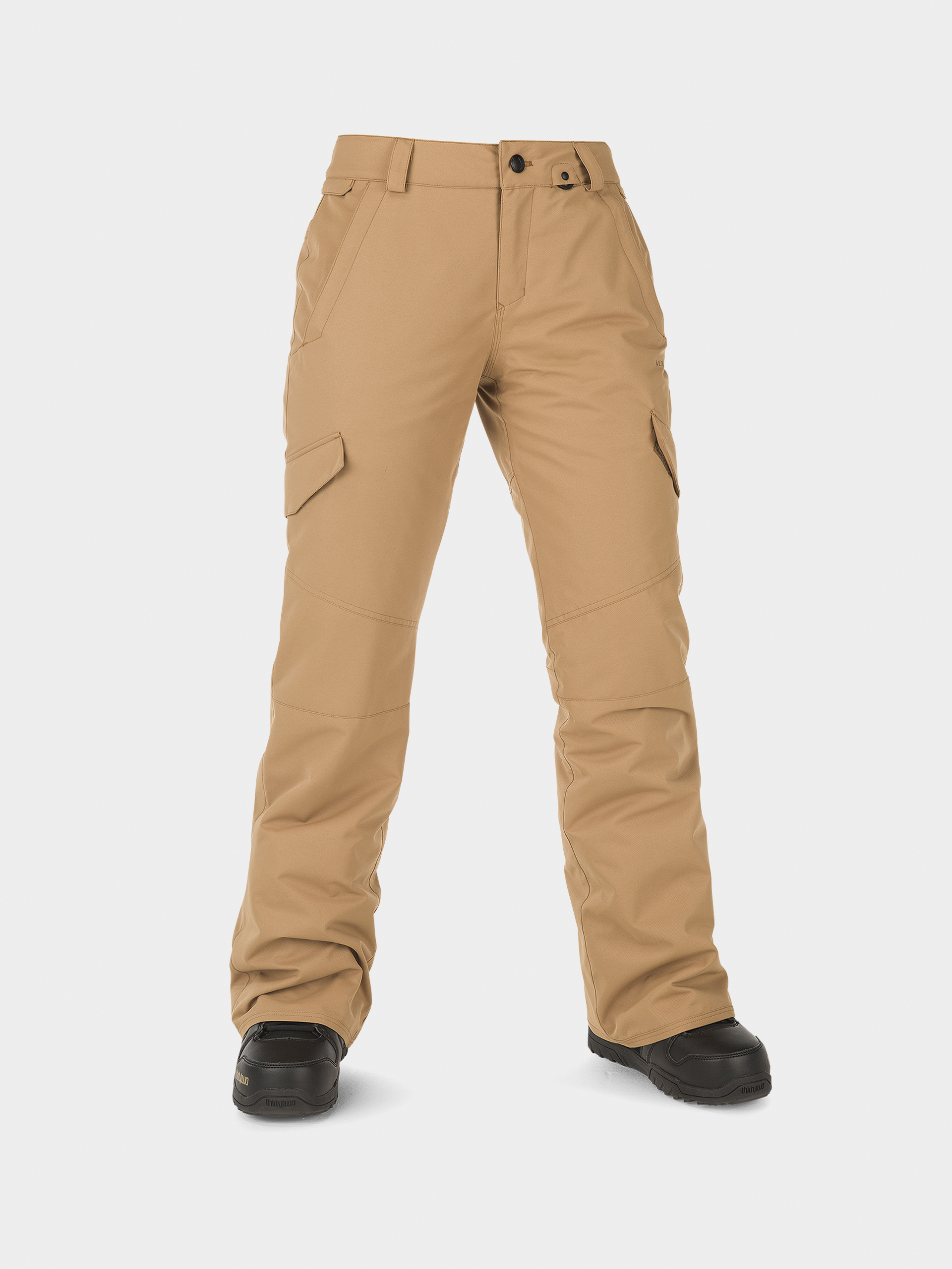 Damskie Spodnie snowboardowe Volcom Bridger Ins (caramel)