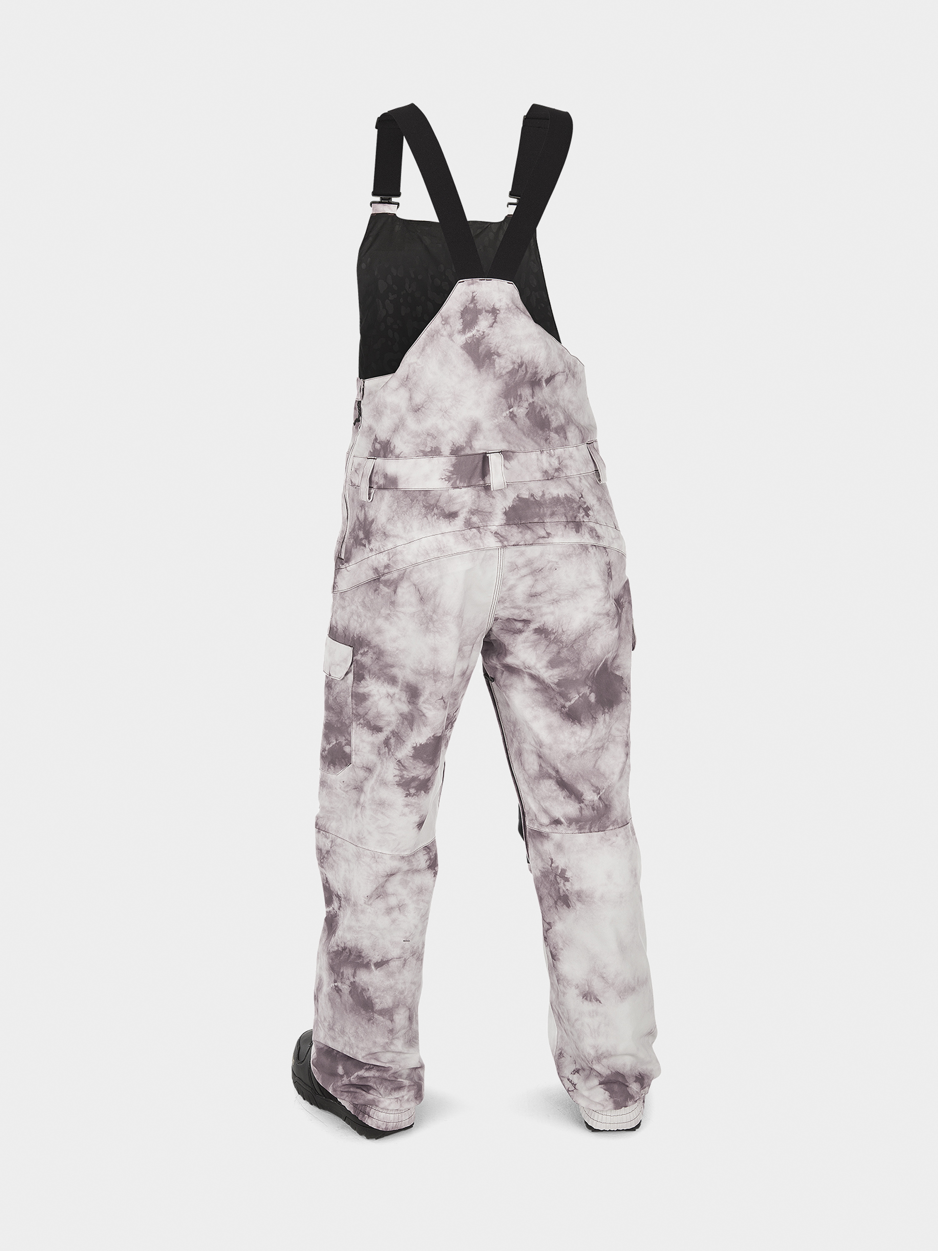 Damskie Spodnie snowboardowe Volcom Creston 3Dstretch Bib Overall Loose Straight (mojave tie dye)