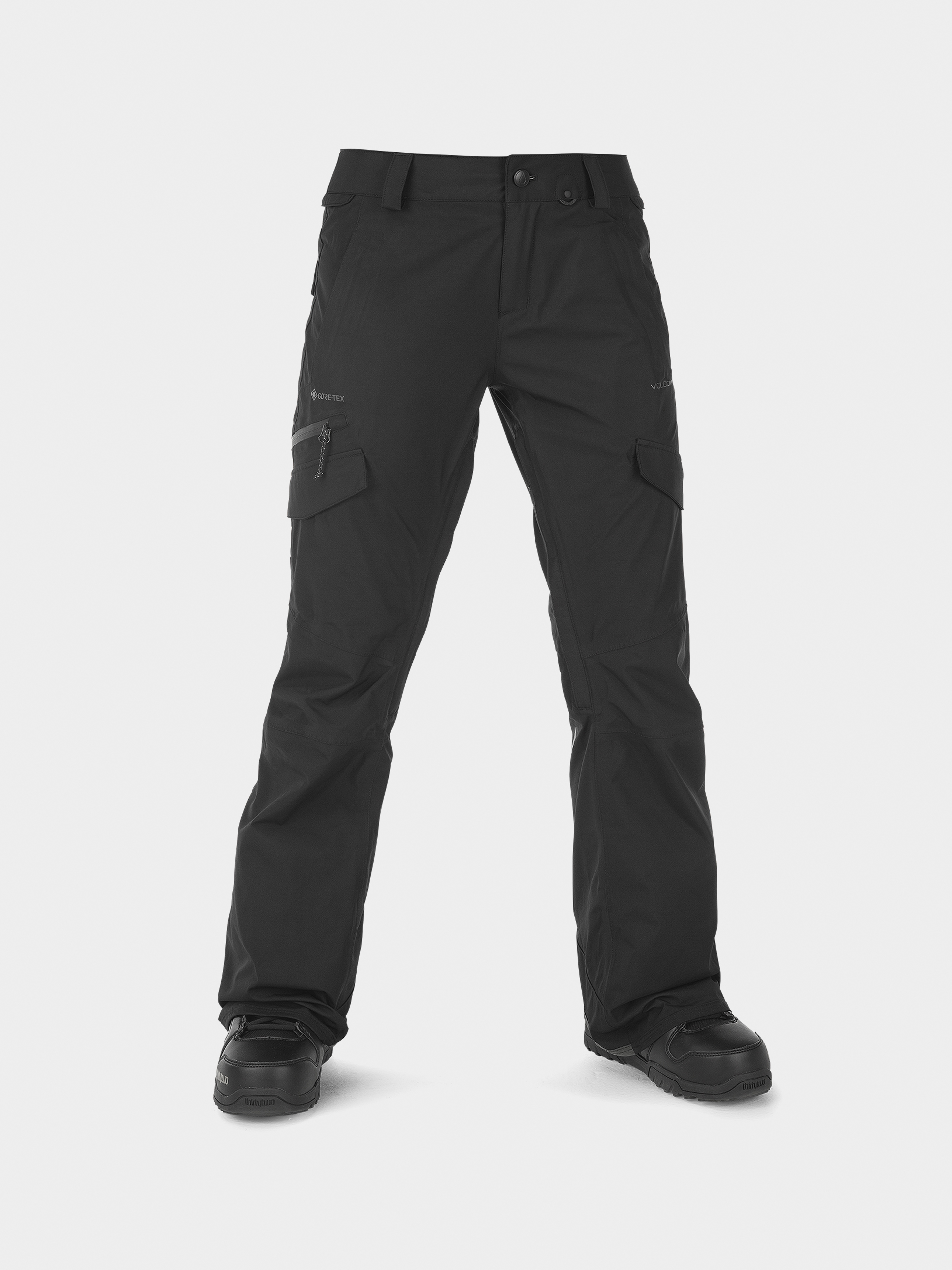 Damskie Spodnie snowboardowe Volcom Aston Gore Tex (black)