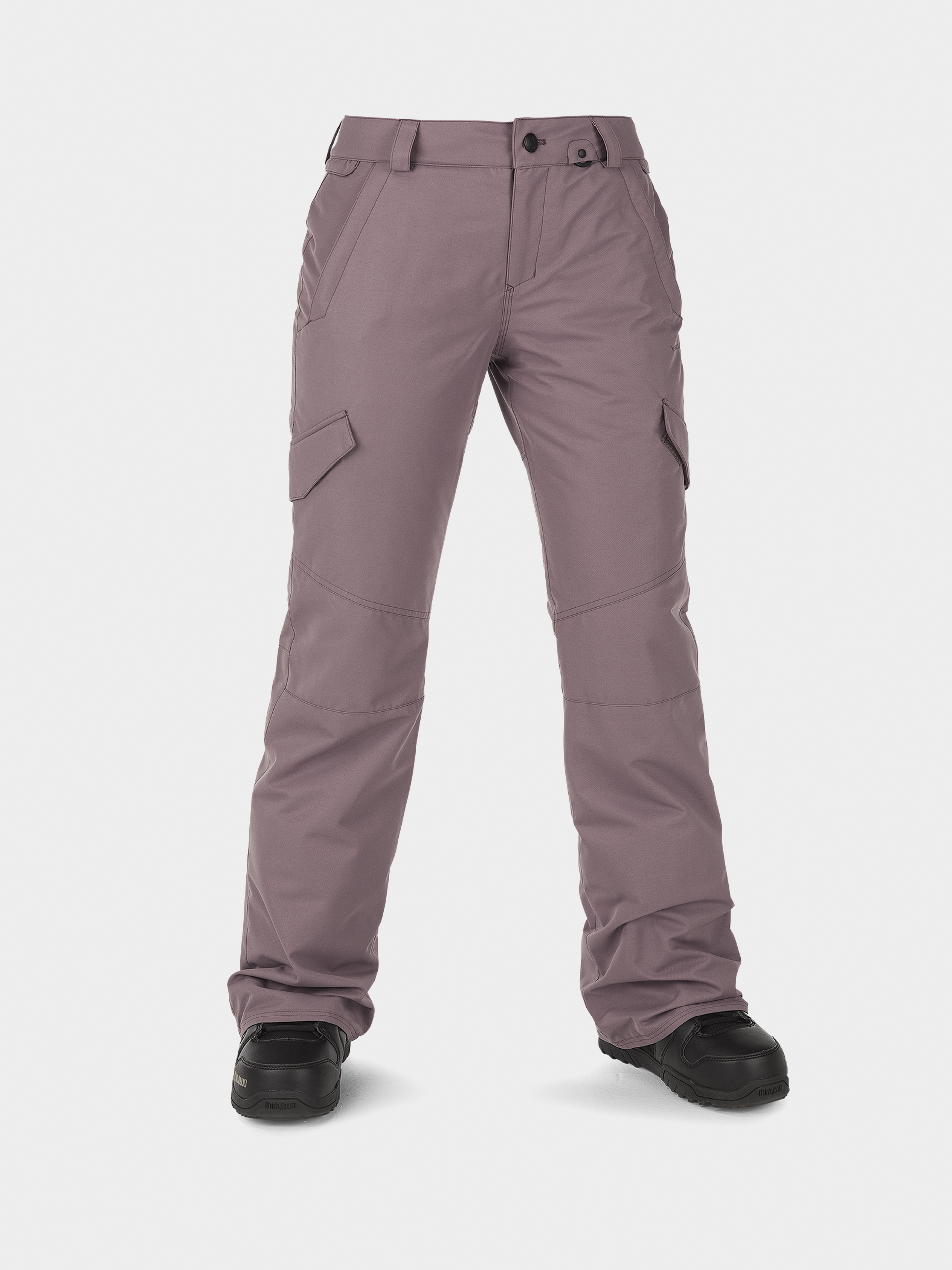 Damskie Spodnie snowboardowe Volcom Bridger Ins (rosewood)