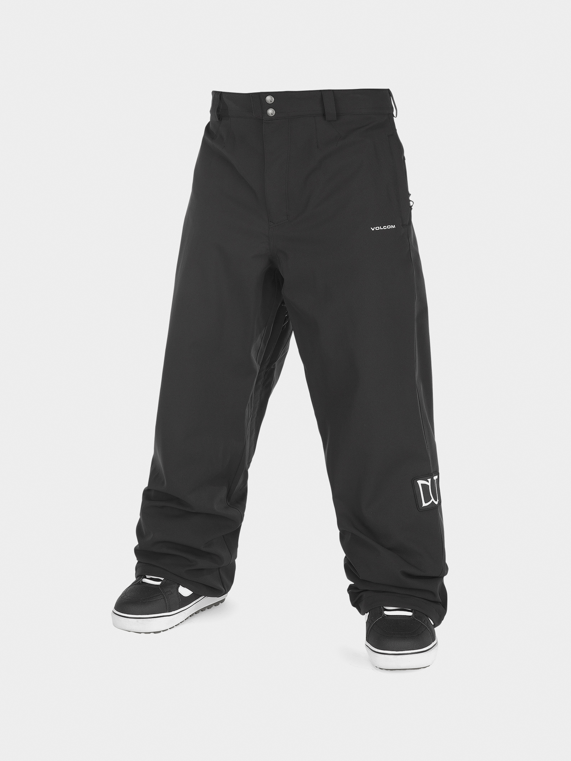 Męskie Spodnie snowboardowe Volcom Vlcmxdustbox (black)
