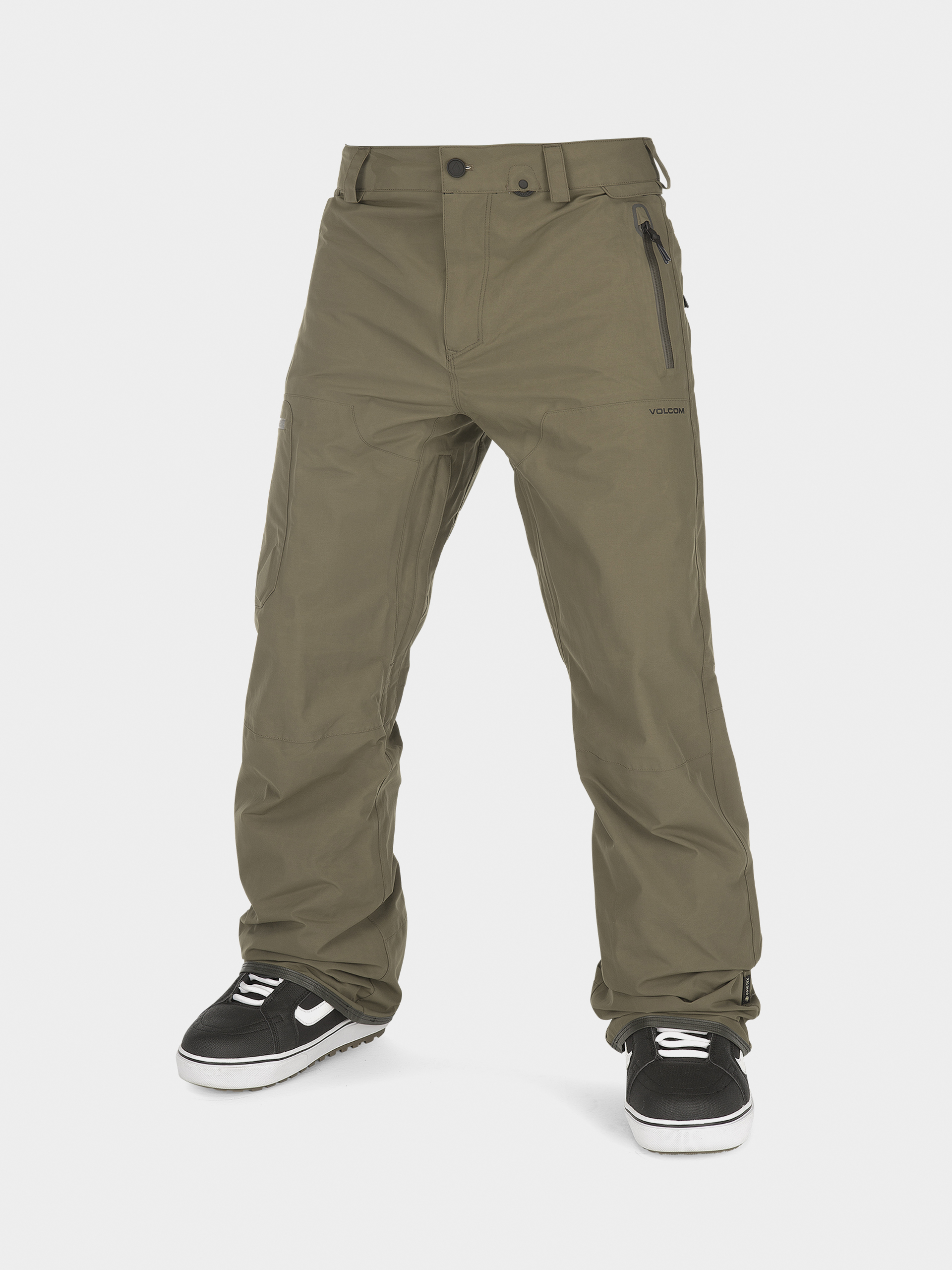 Męskie Spodnie snowboardowe Volcom L Gore Tex (dark teak)