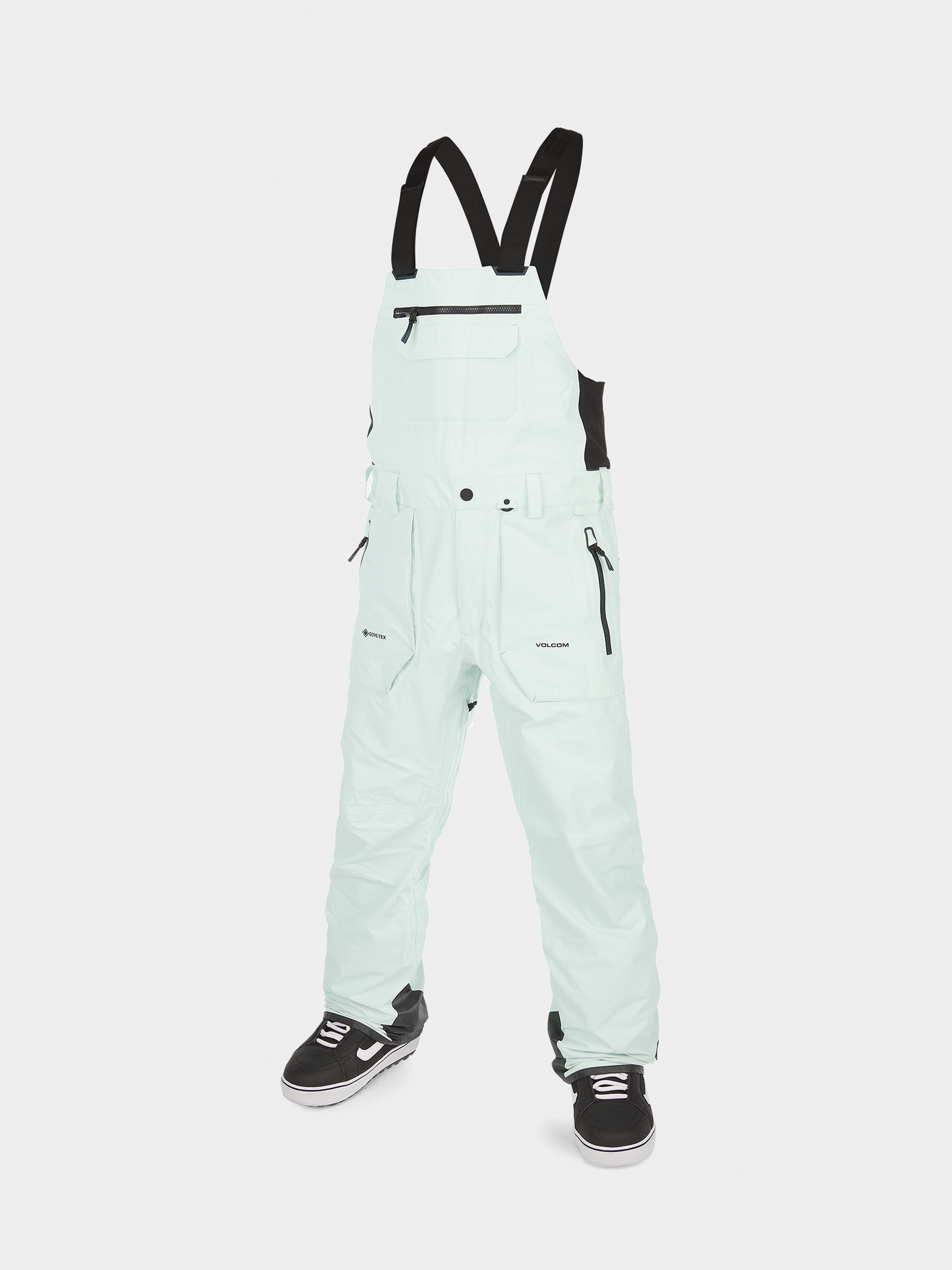 Męskie Spodnie snowboardowe Volcom Rain Gore Tex Bib Overall (sky)