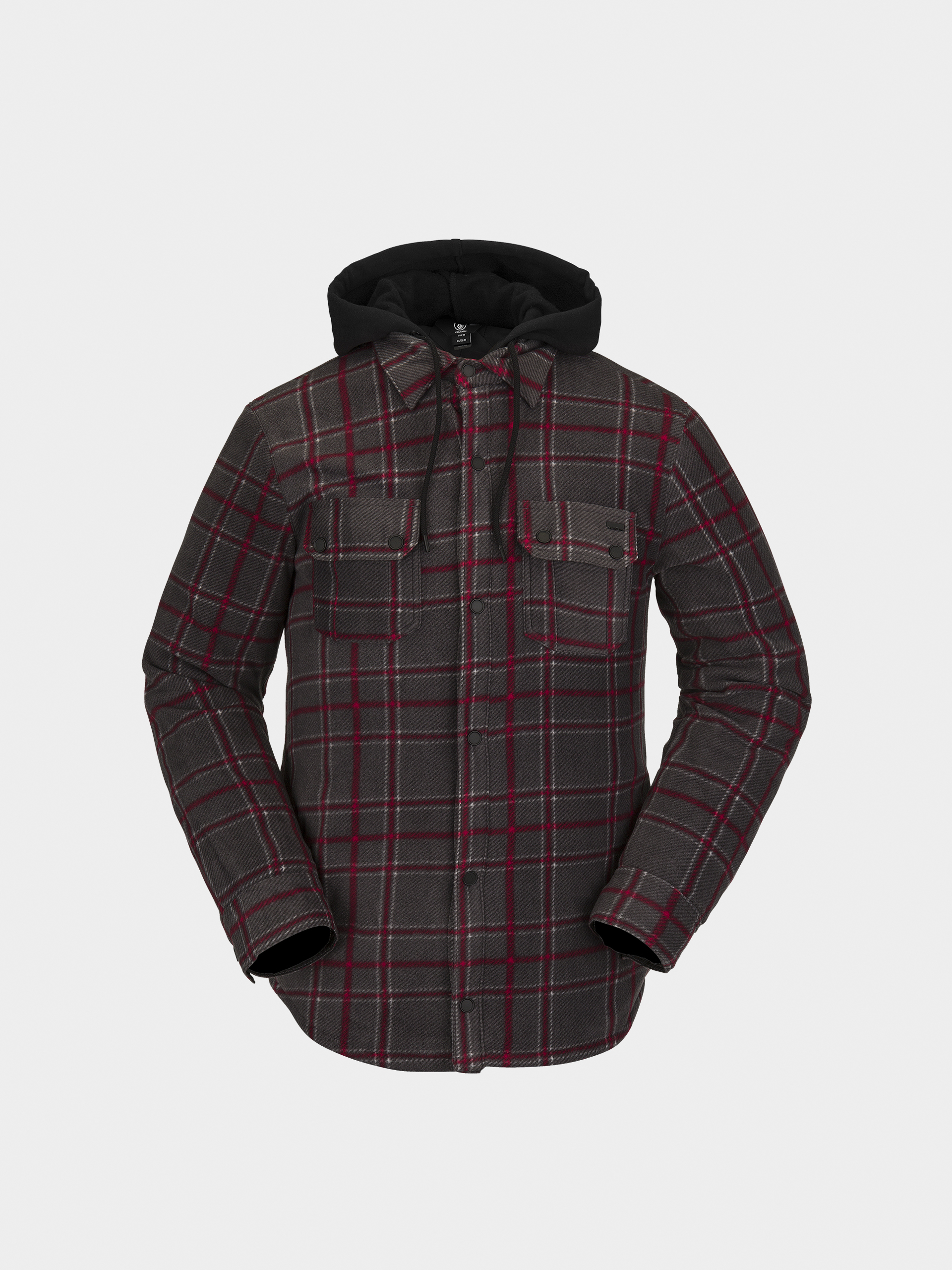 Kurtka Volcom Field Ins Flannel (black plaid)
