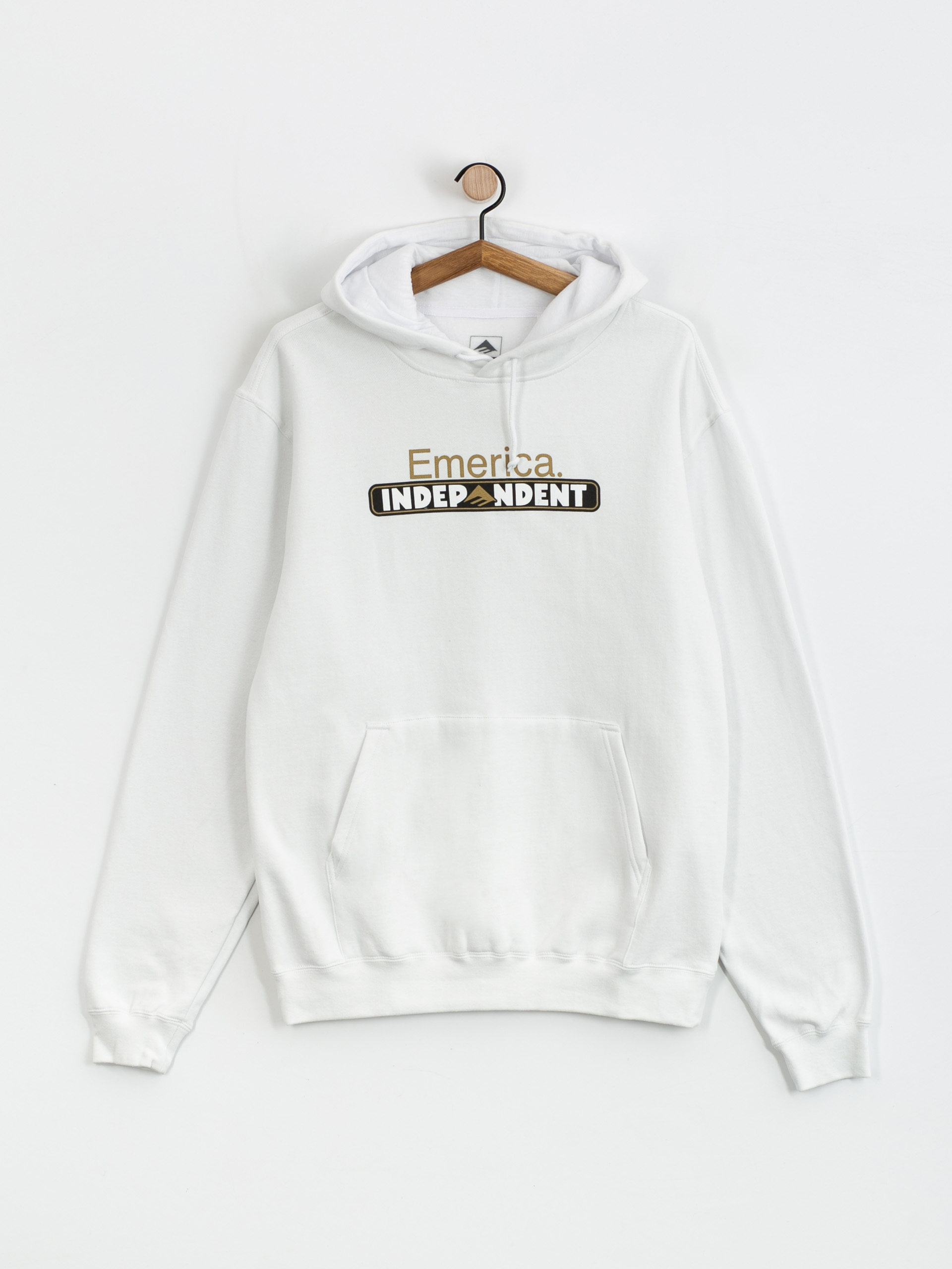 Bluza z kapturem Emerica Emerica X Indy Bar HD (white)