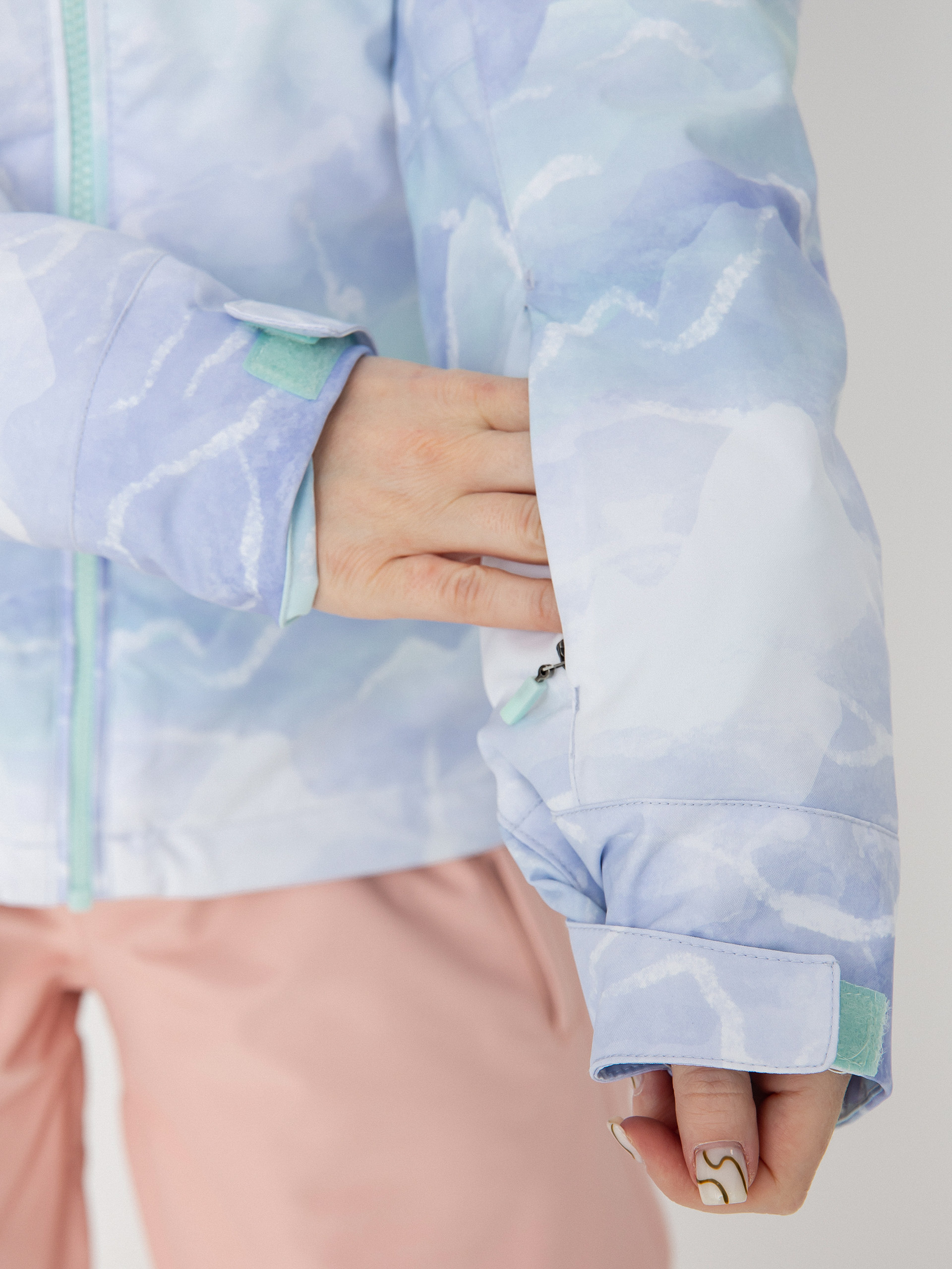 Damska Kurtka snowboardowa Roxy Jet Ski Se (fair aqua seous)