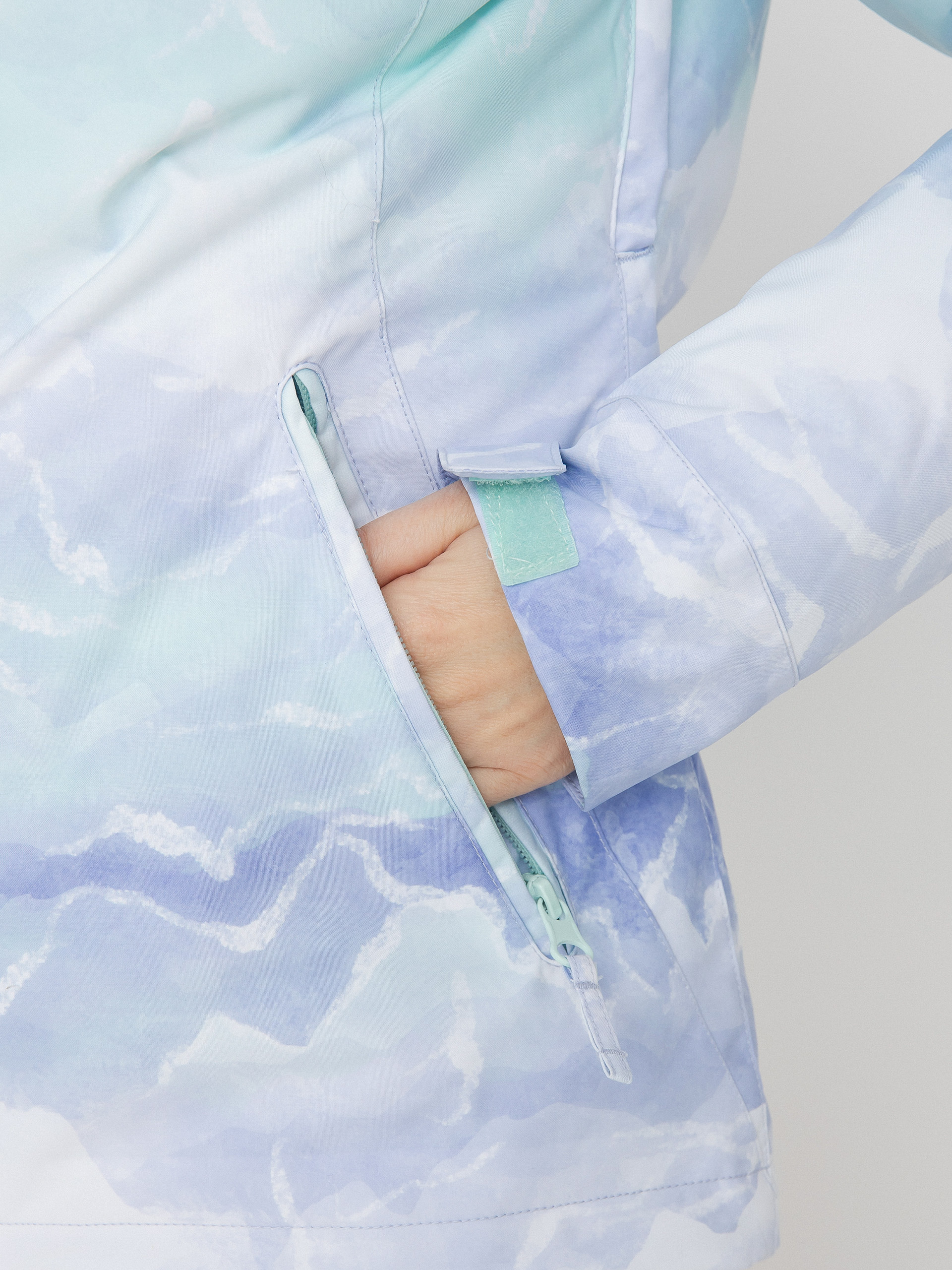 Damska Kurtka snowboardowa Roxy Jet Ski Se (fair aqua seous)