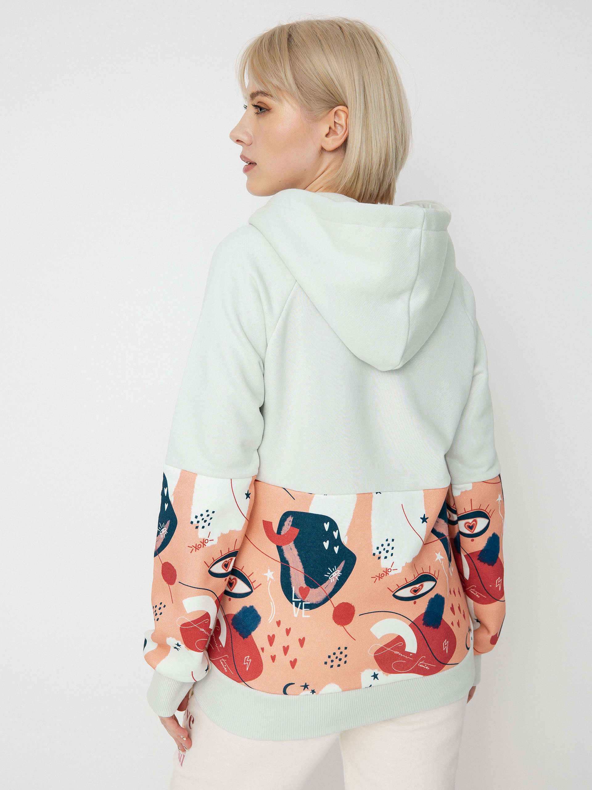 Bluza z kapturem Femi Stories Tito ZHD Wmn (slc)