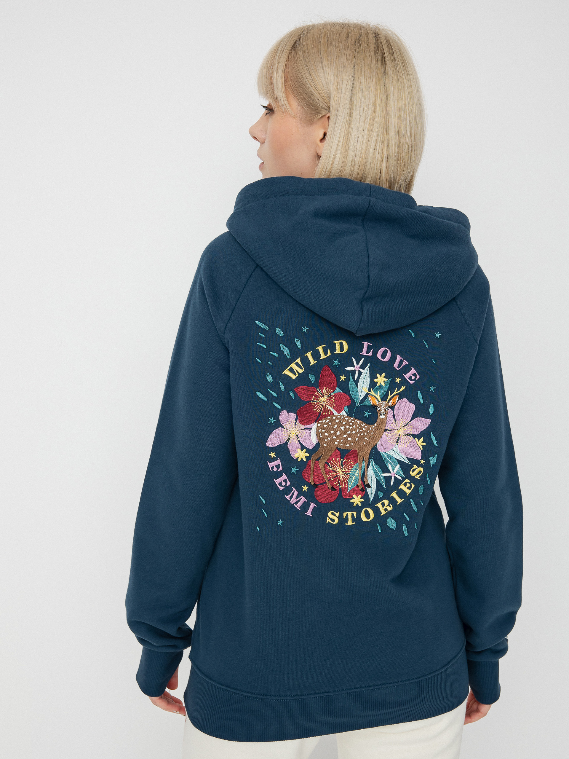 Bluza z kapturem Femi Stories Andel ZHD Wmn (mdb)