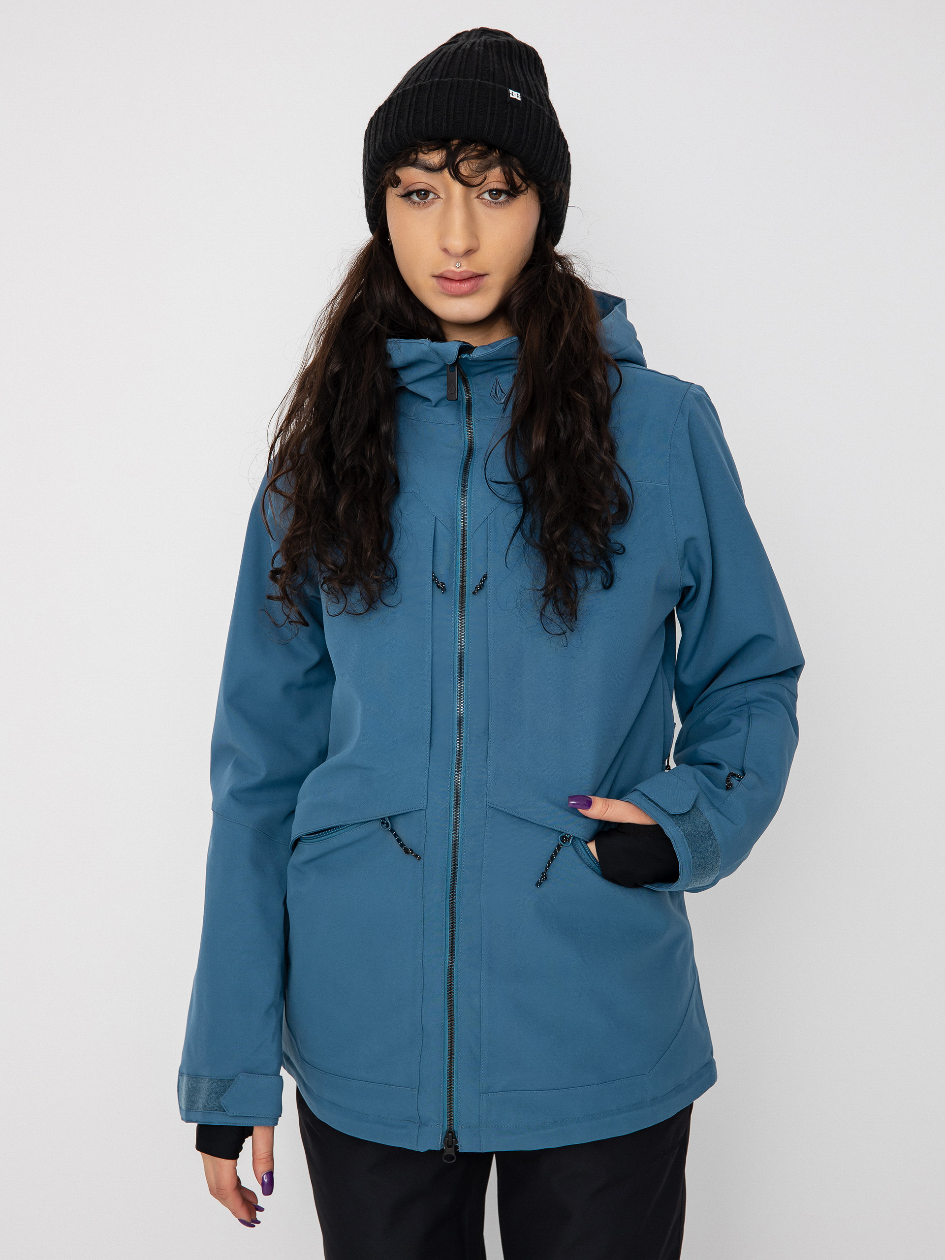 Damska Kurtka snowboardowa Volcom Shelter 3D Stretch (petrol blue)