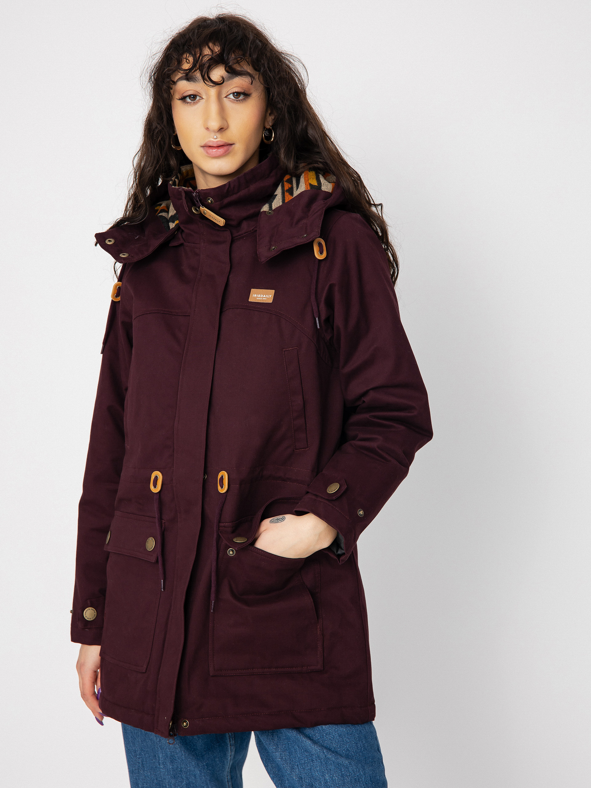 Kurtka Iriedaily Koerte Sherpa Parka Wmn (nightfall)