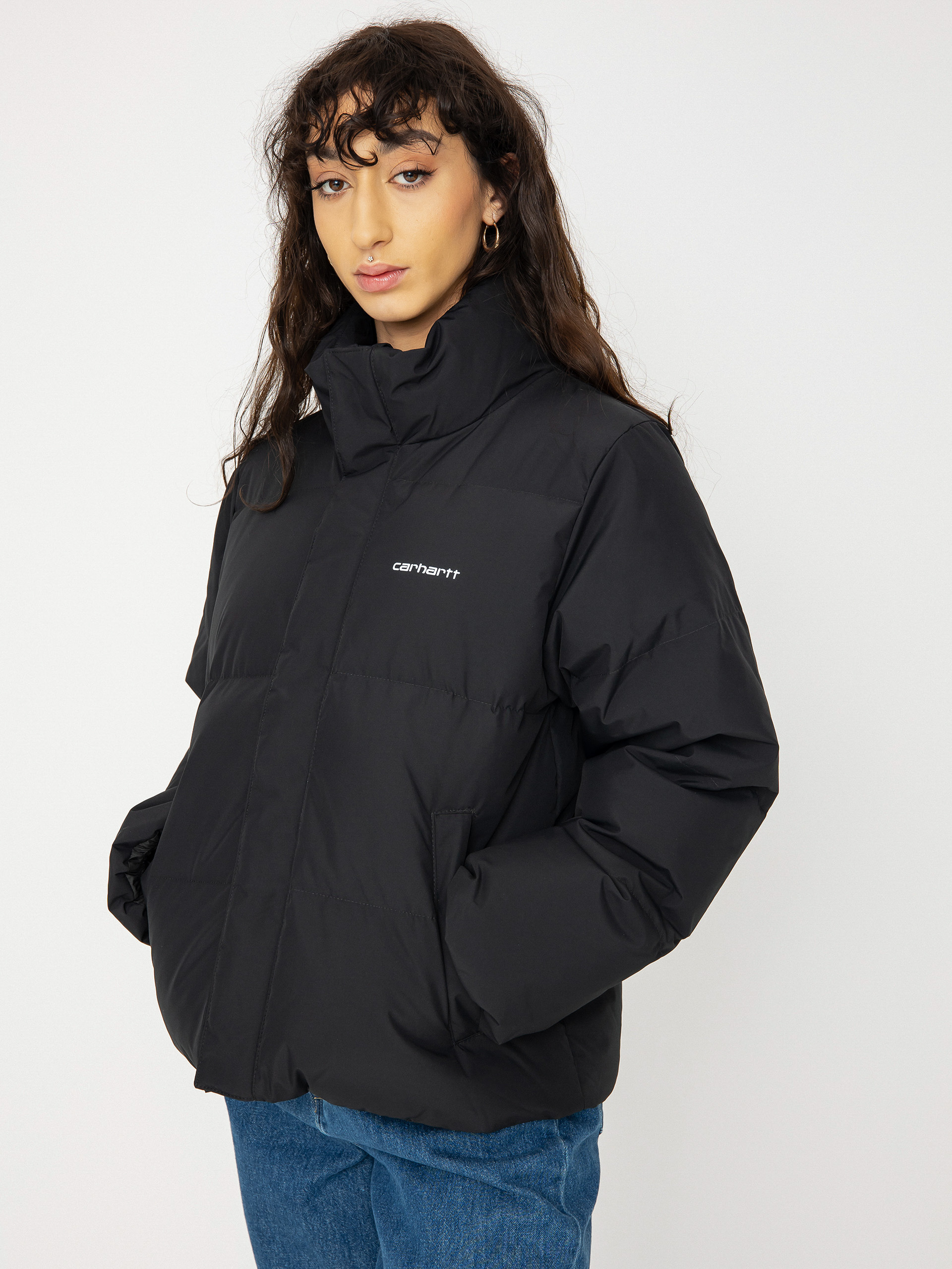 Kurtka Carhartt WIP Yanie Wmn (black/white)