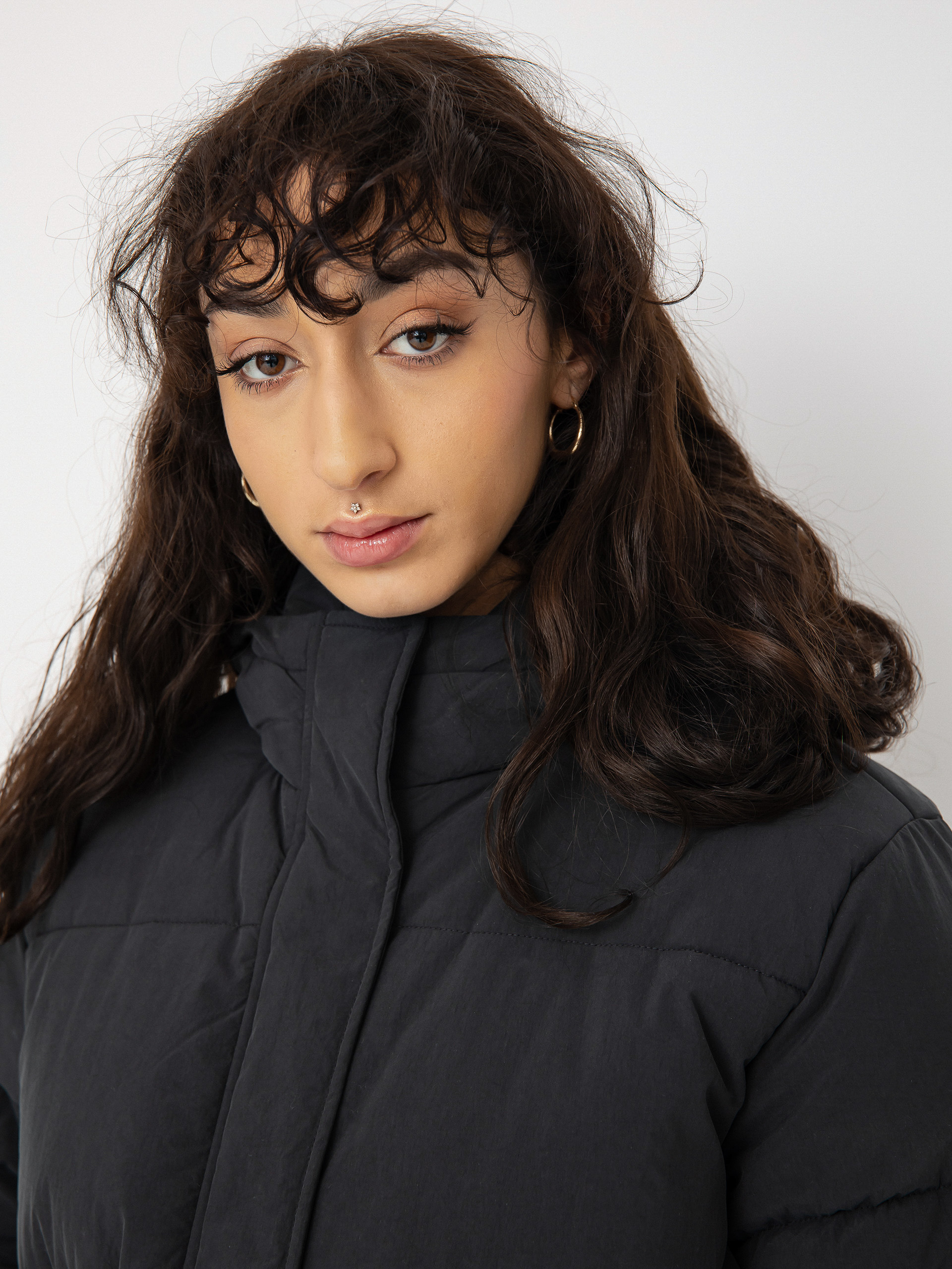 Kurtka Champion Hooded Jacket 115758 Wmn (nbk)