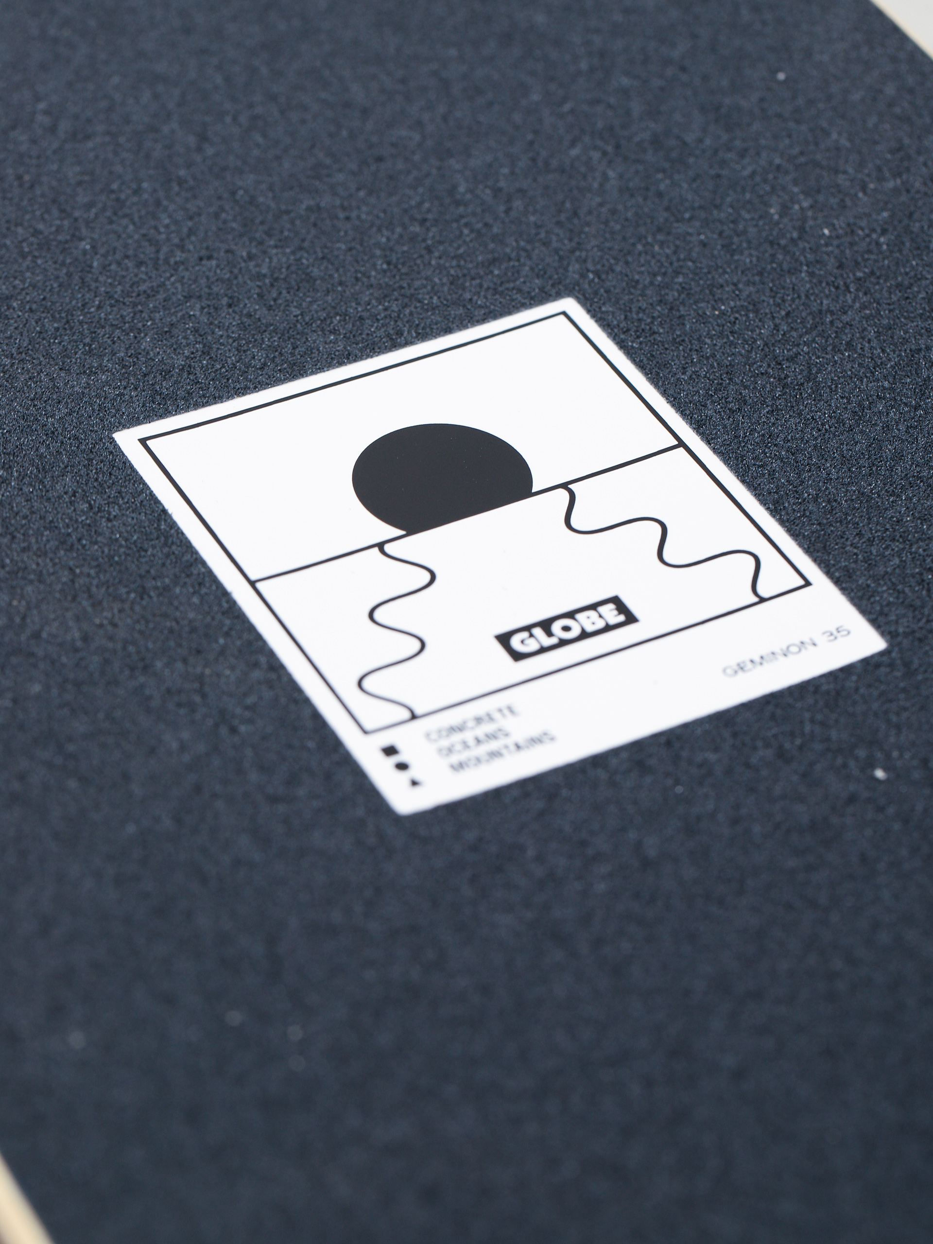 Longboard Globe Geminon (tidal force/black)