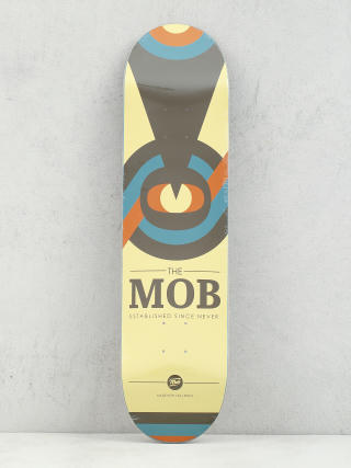 Deck Mob Skateboards Eyechart (yellow)