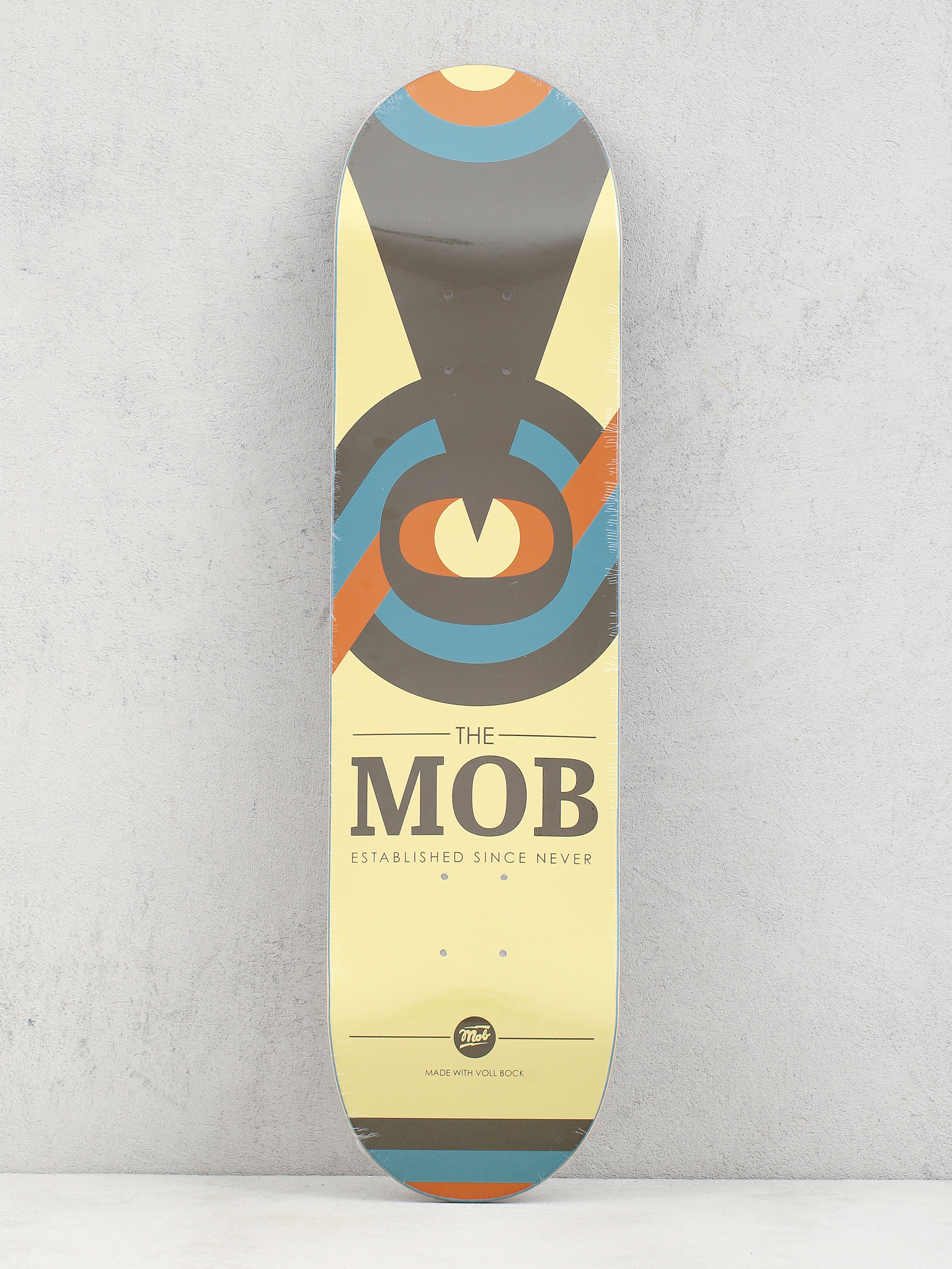 Deck Mob Skateboards Eyechart (yellow)