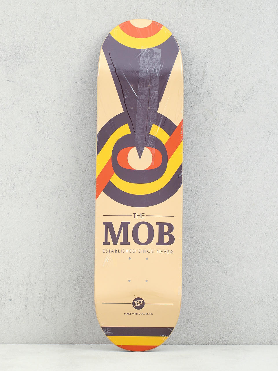 Deck Mob Skateboards Eyechart (sand)