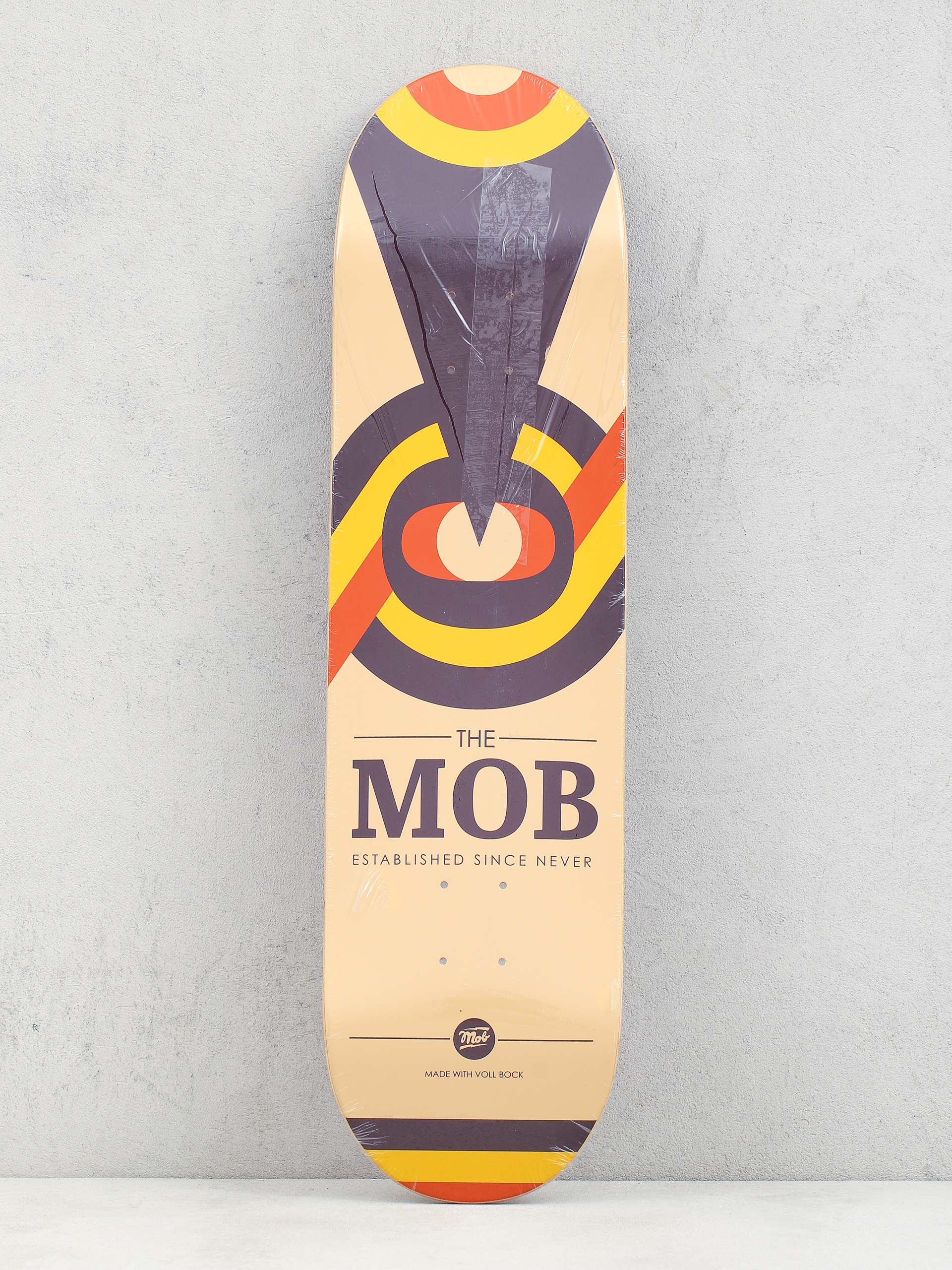 Deck Mob Skateboards Eyechart (sand)