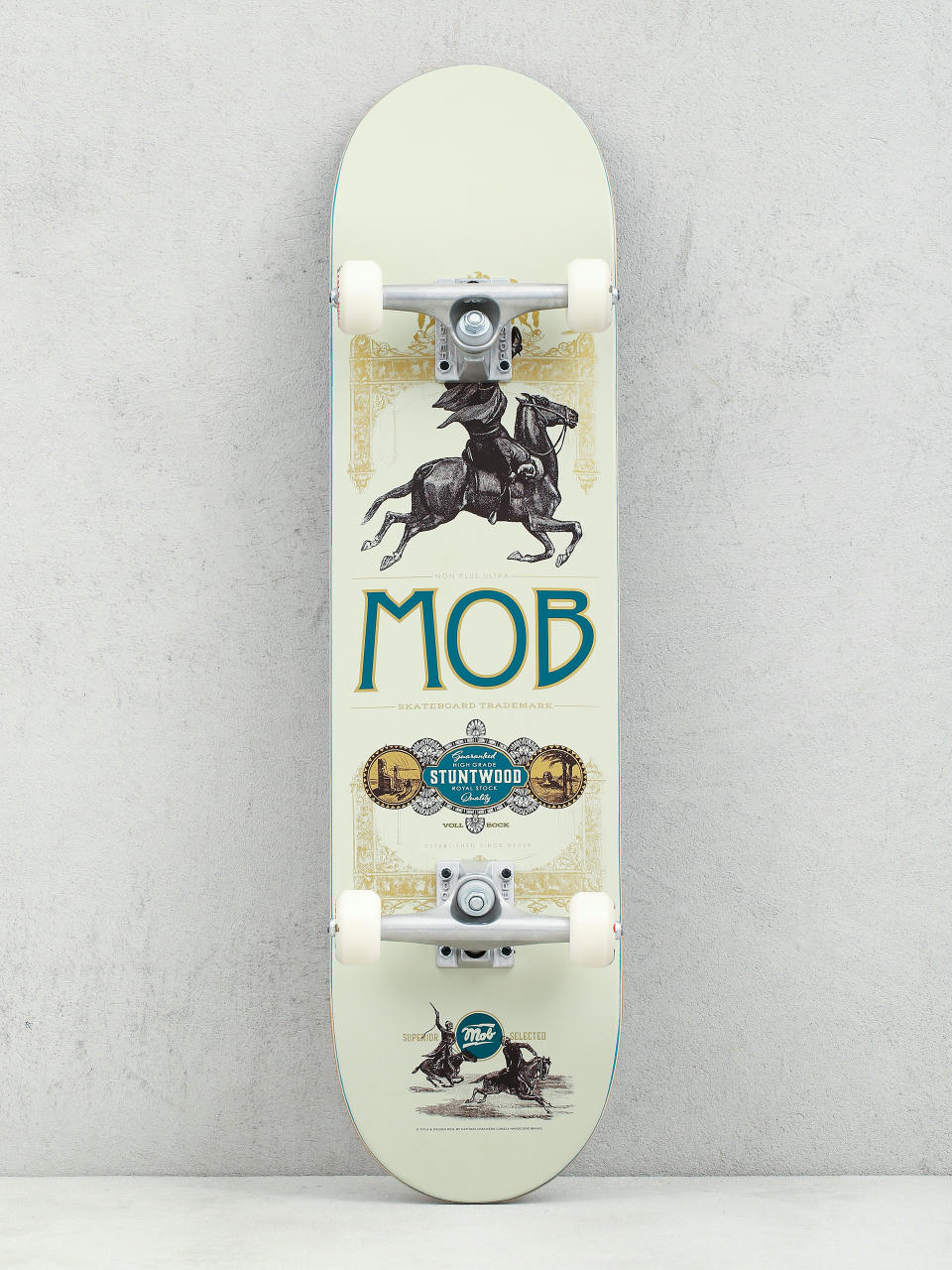 Deskorolka Mob Skateboards Horsemen (beige)