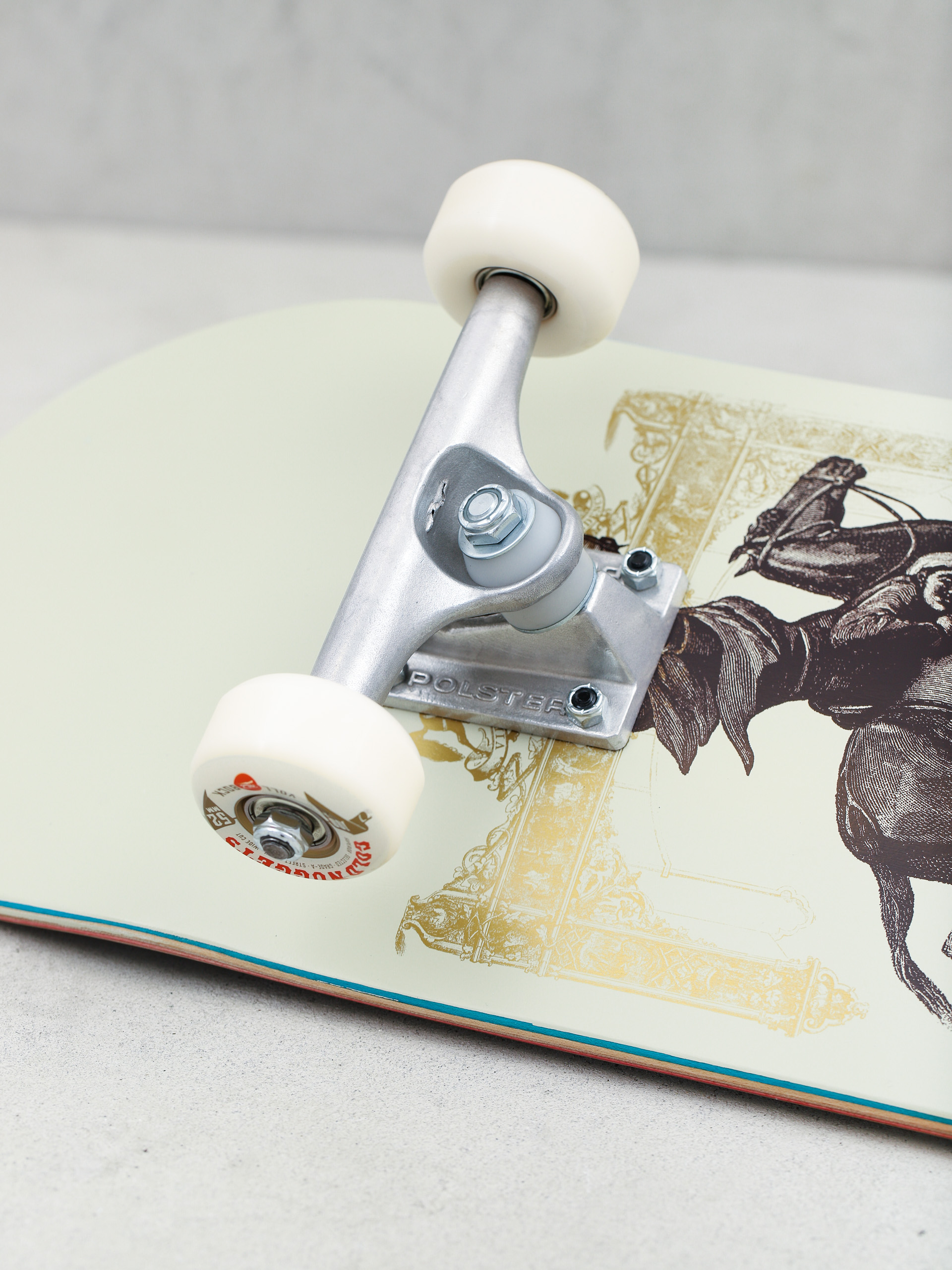 Deskorolka Mob Skateboards Horsemen (beige)