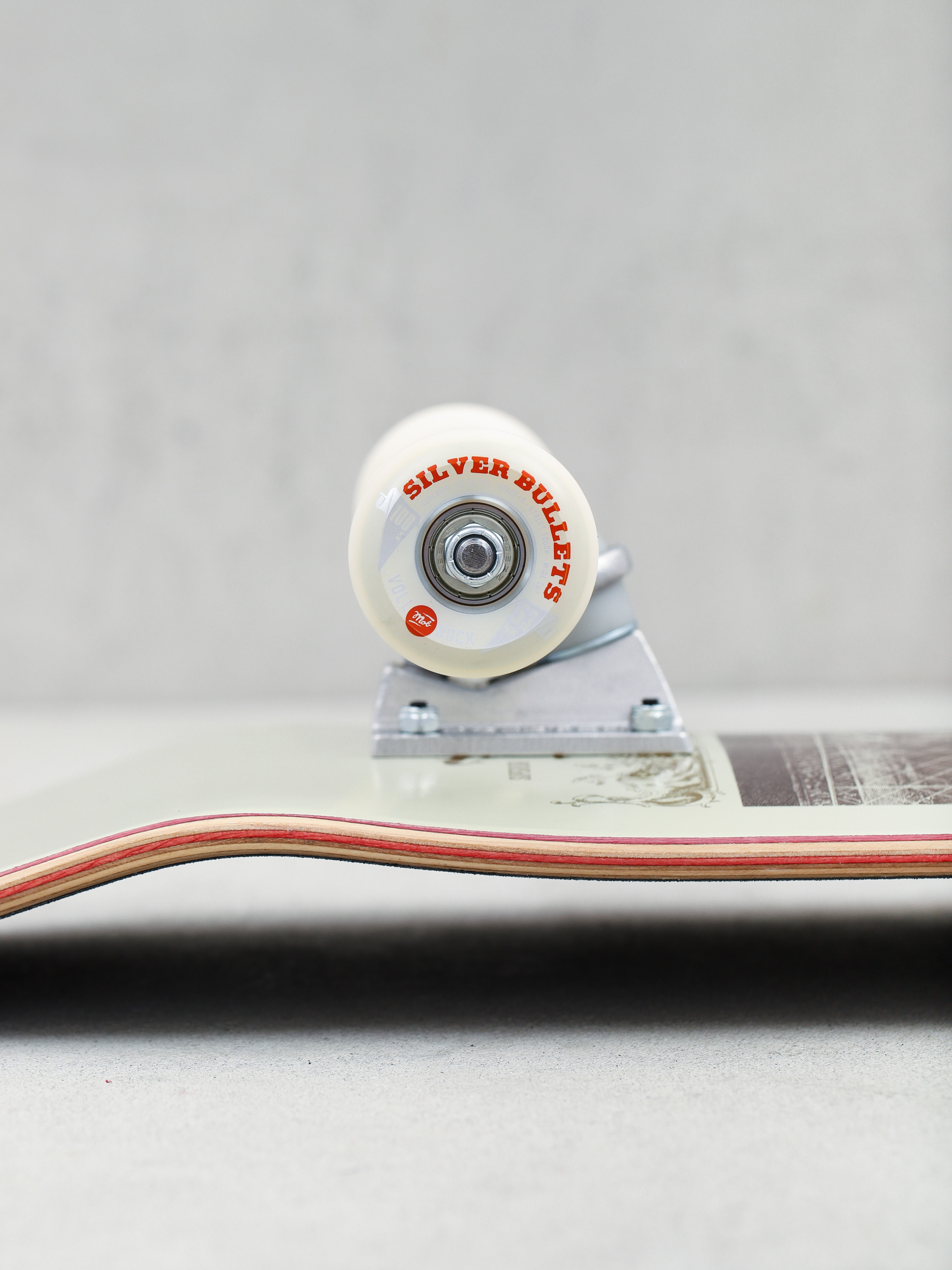 Deskorolka Mob Skateboards Sideshow (beige)