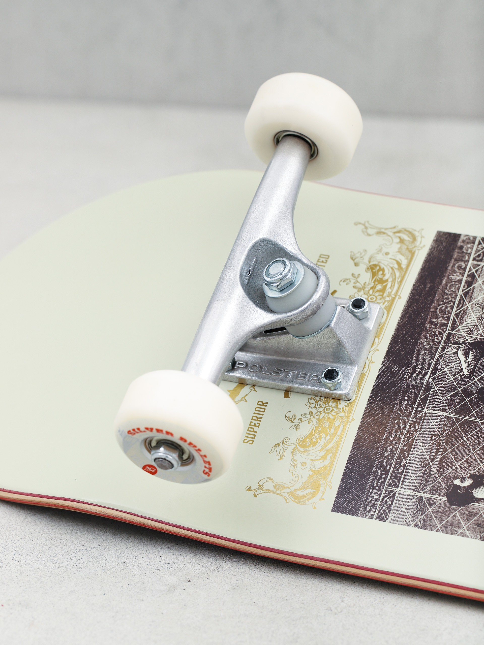 Deskorolka Mob Skateboards Sideshow (beige)
