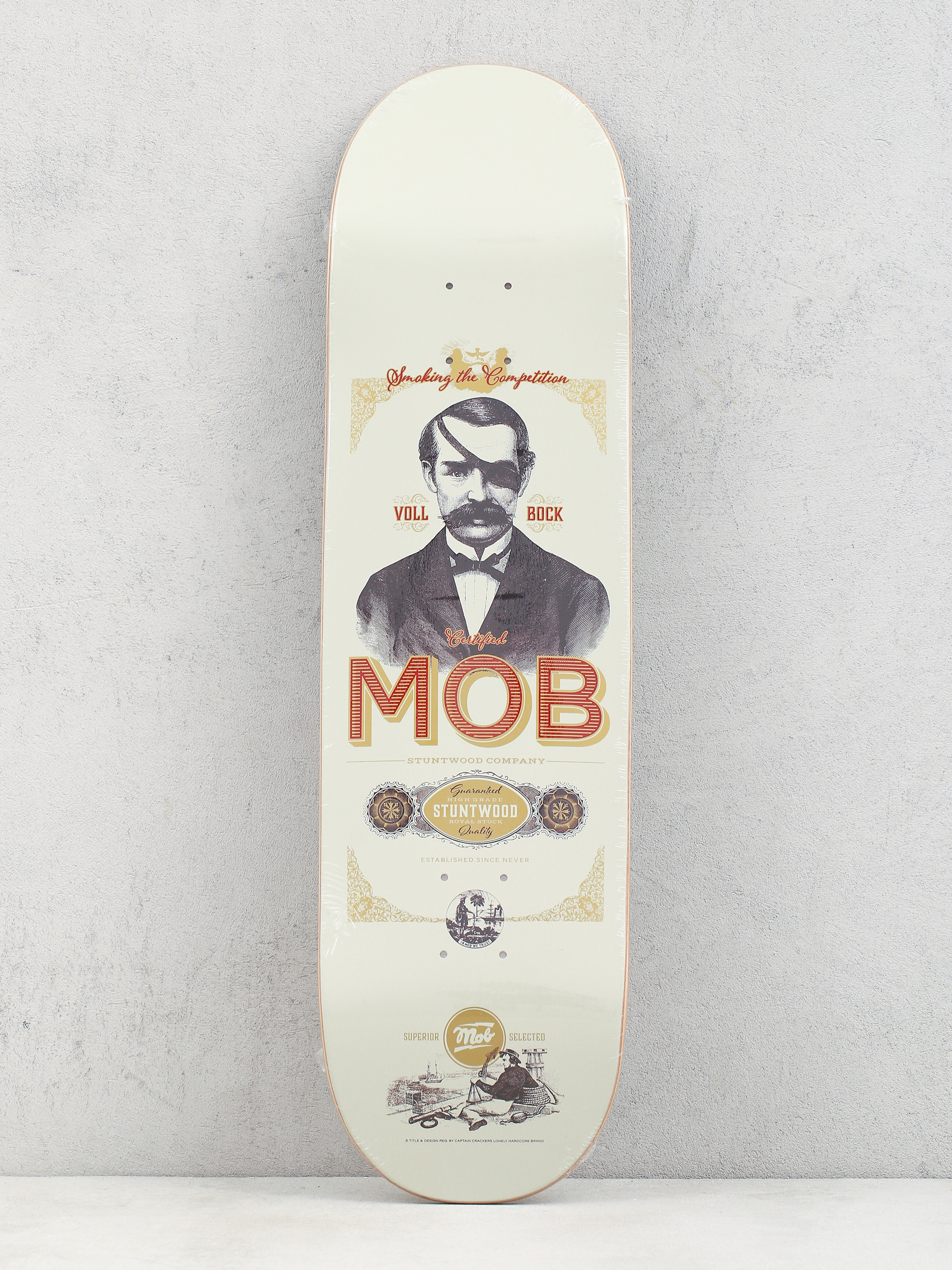 Deck Mob Skateboards Smoking (beige)
