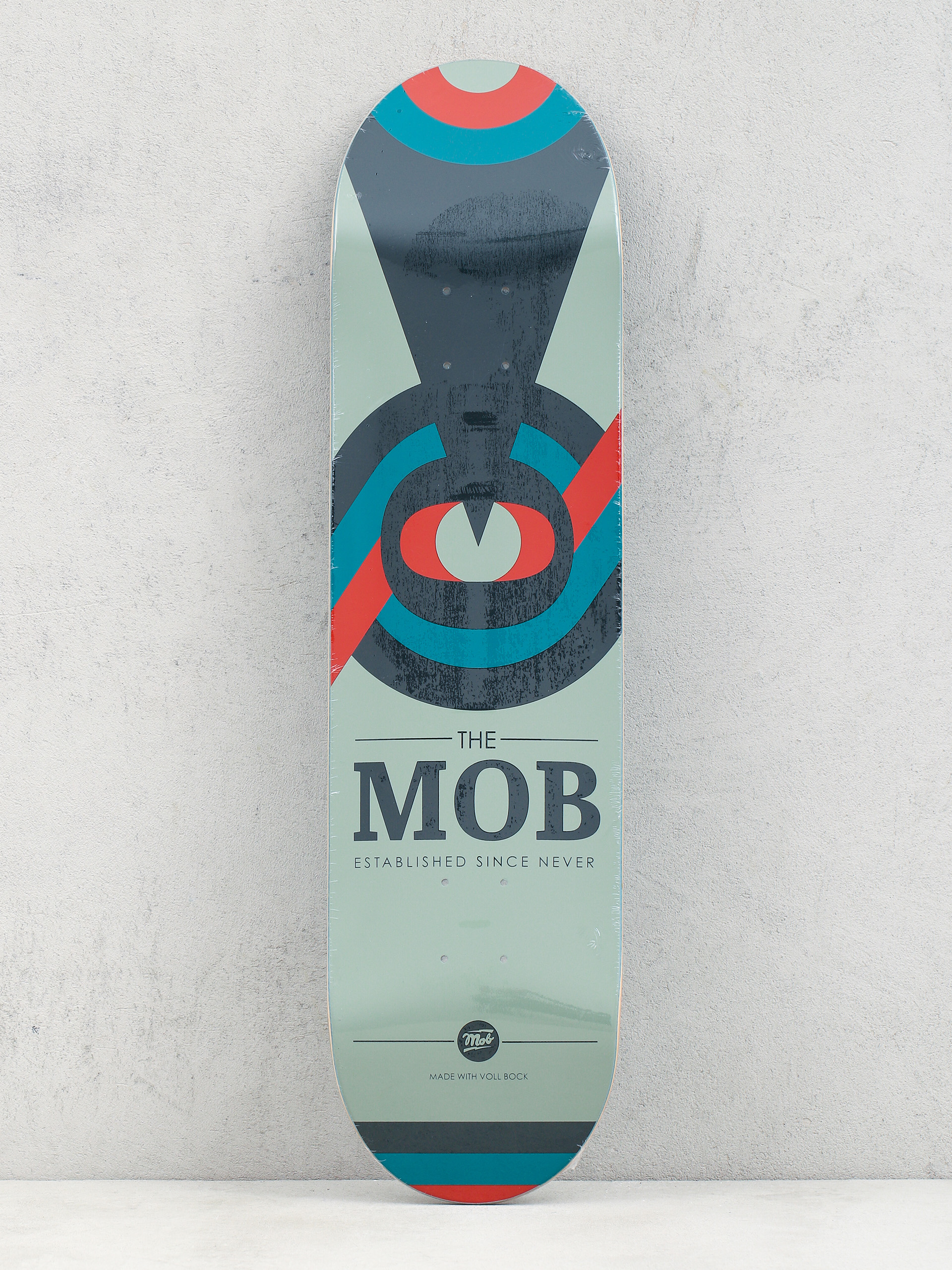 Deck Mob Skateboards Eyechart (steel green)