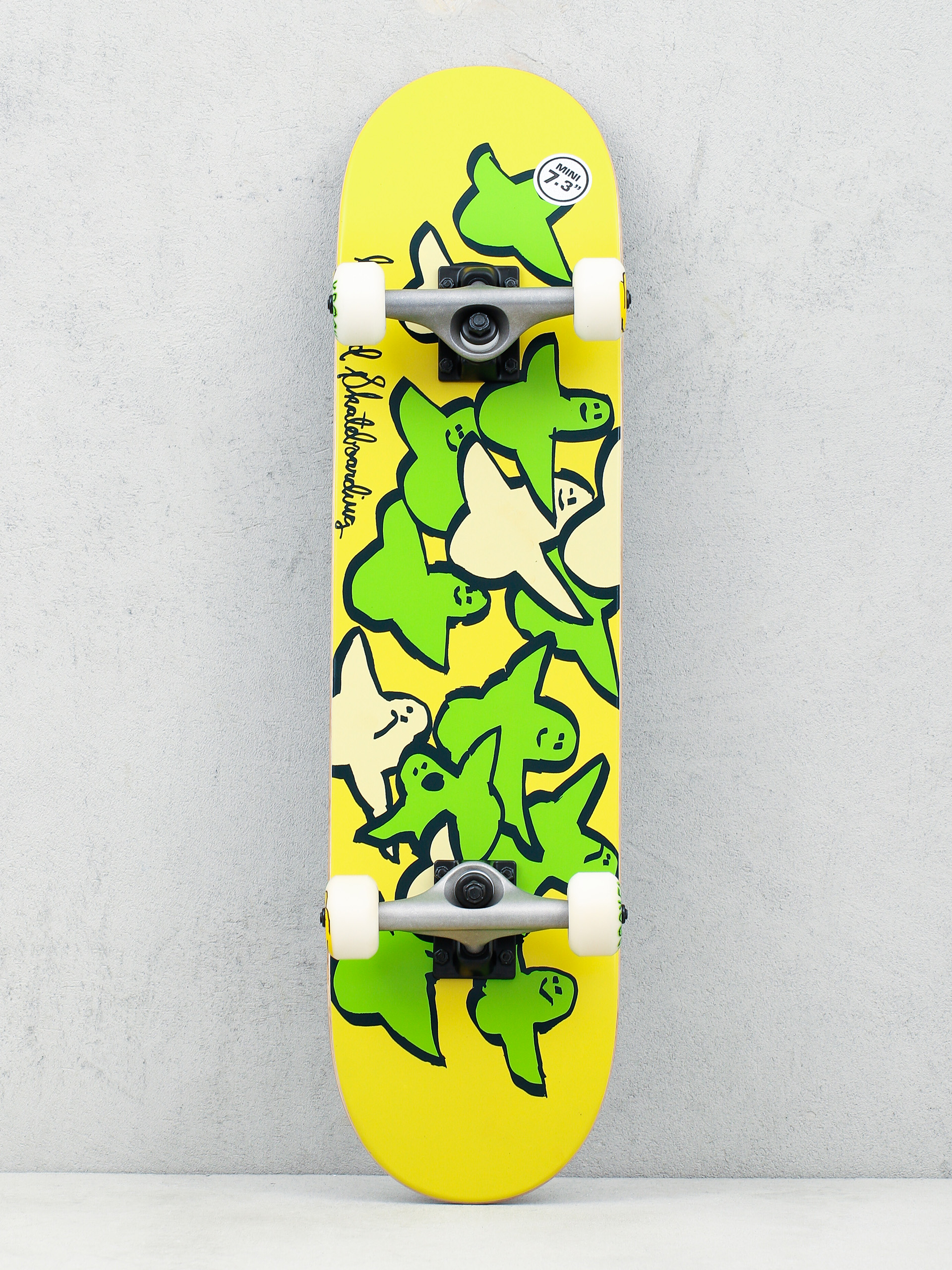 Deskorolka Krooked Birds (yellow)