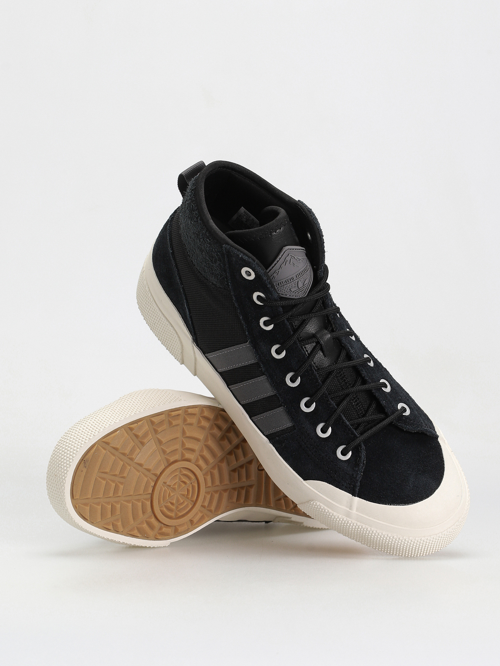 Buty adidas Originals Nizza Hi Rf Atr (cblack/cwhite/grefiv)