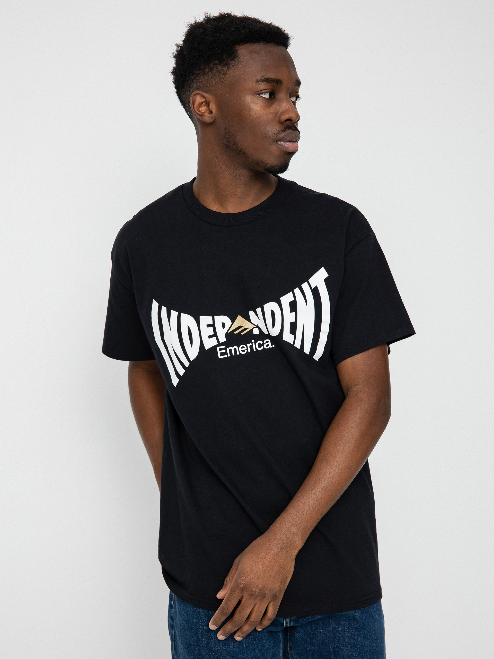 T-shirt Emerica Emerica X Indy Span (black)
