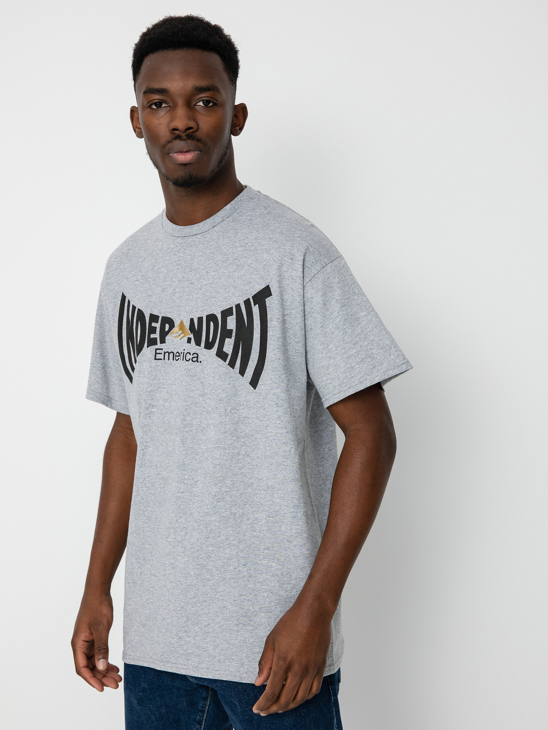 T-shirt Emerica Emerica X Indy Span (grey/heather)