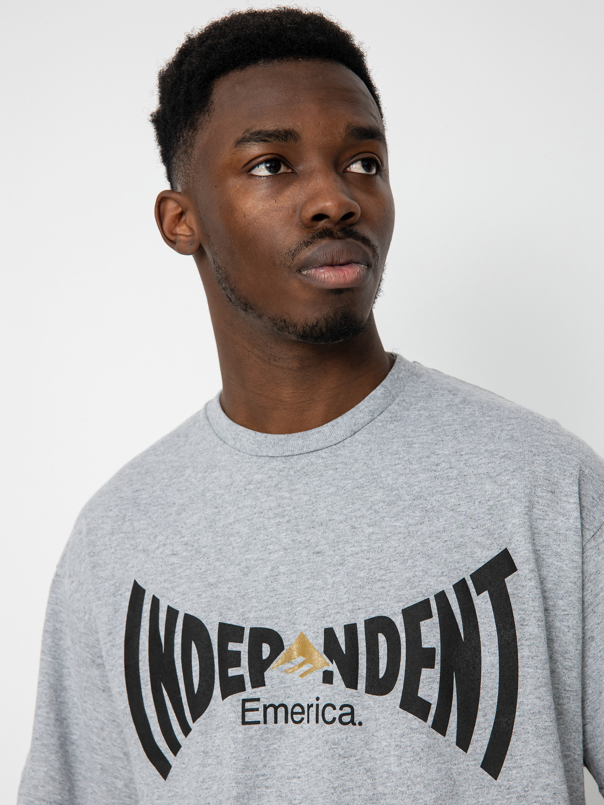 T-shirt Emerica Emerica X Indy Span (grey/heather)