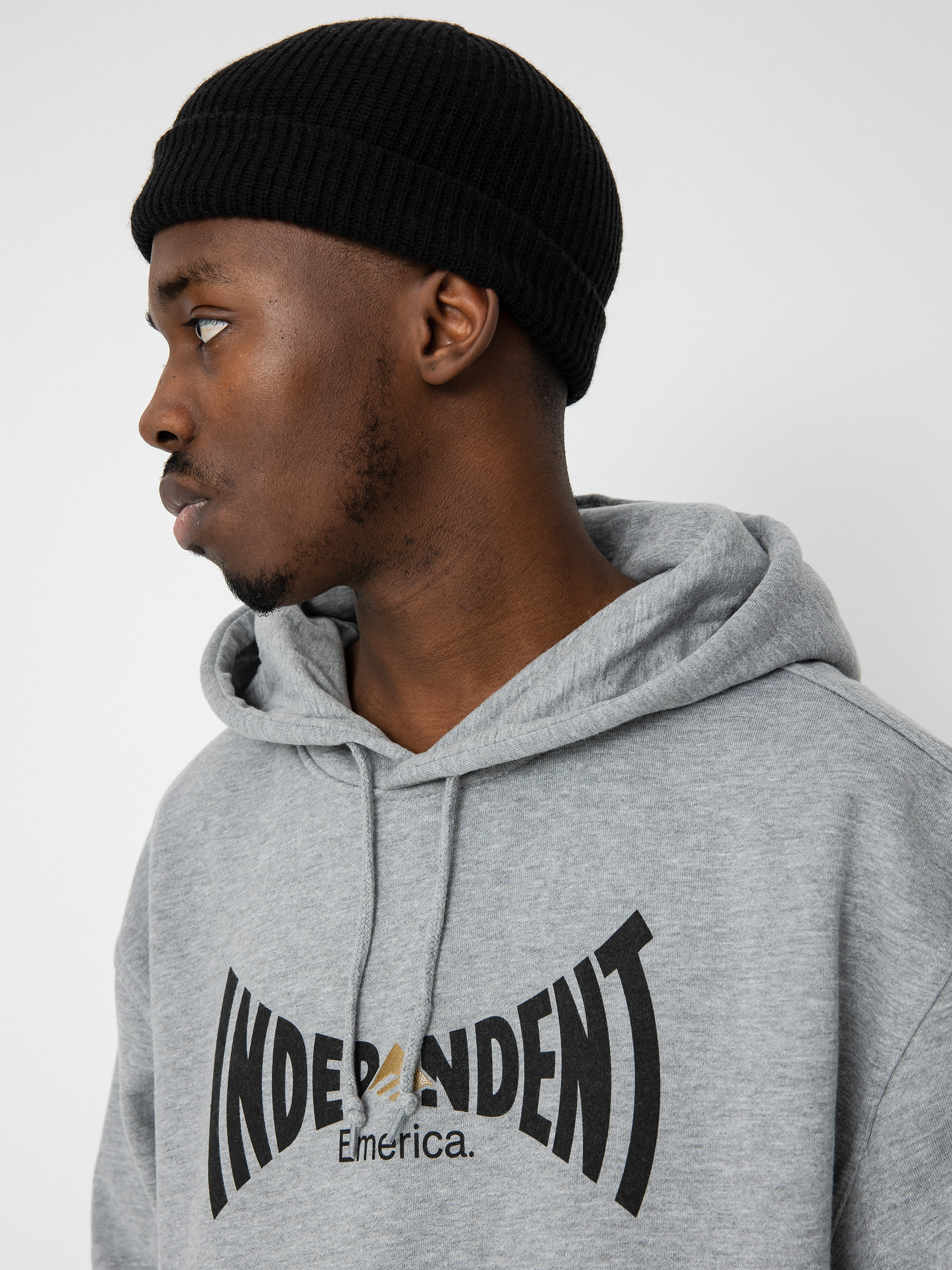 Bluza z kapturem Emerica Emerica X Indy Span HD (grey/heather)
