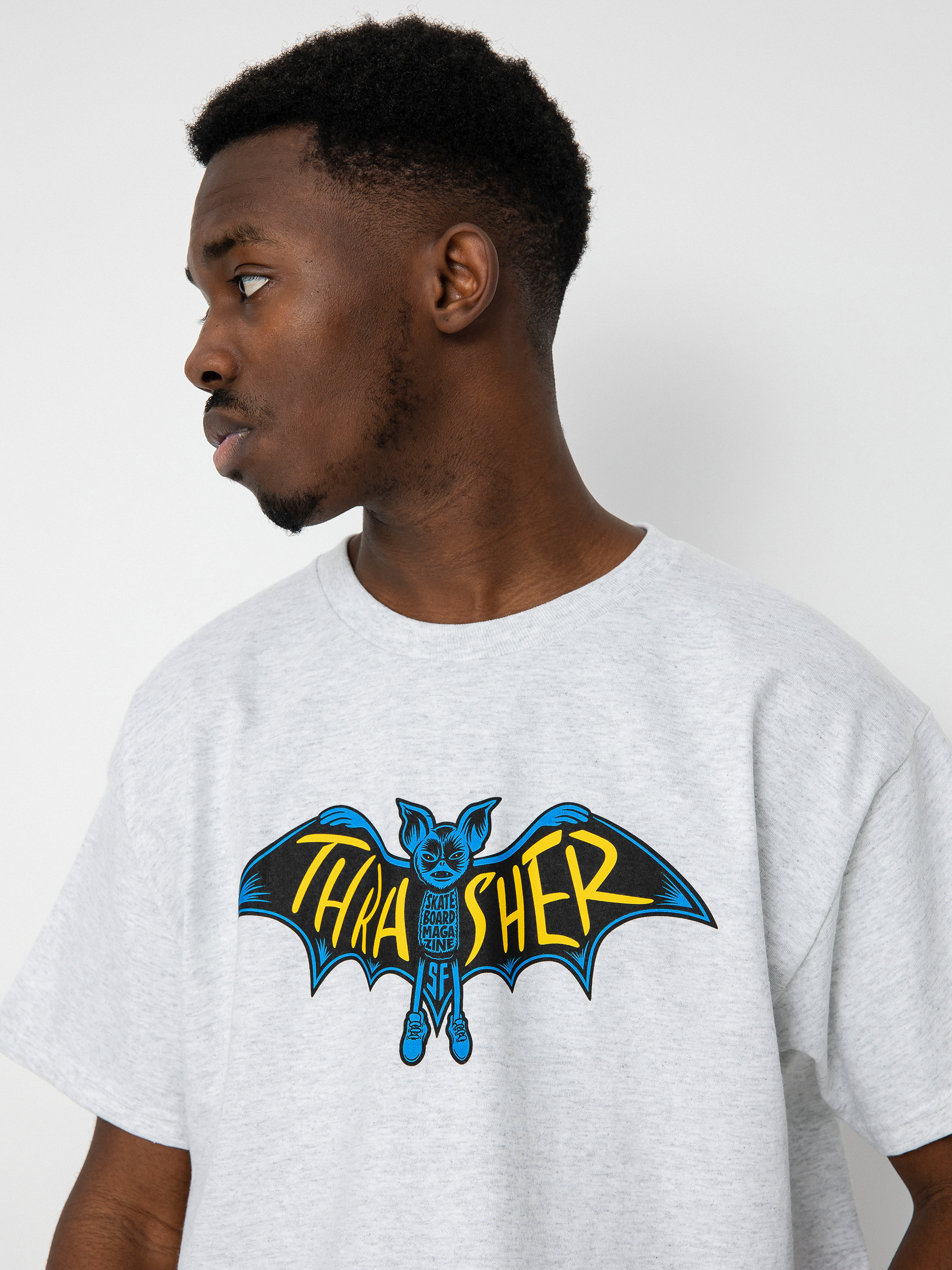 T-shirt Thrasher Bat (ash)